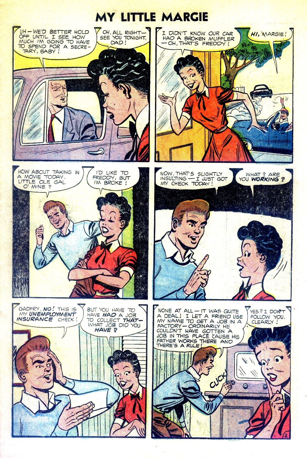 Read online My Little Margie (1954) comic -  Issue #5 - 11