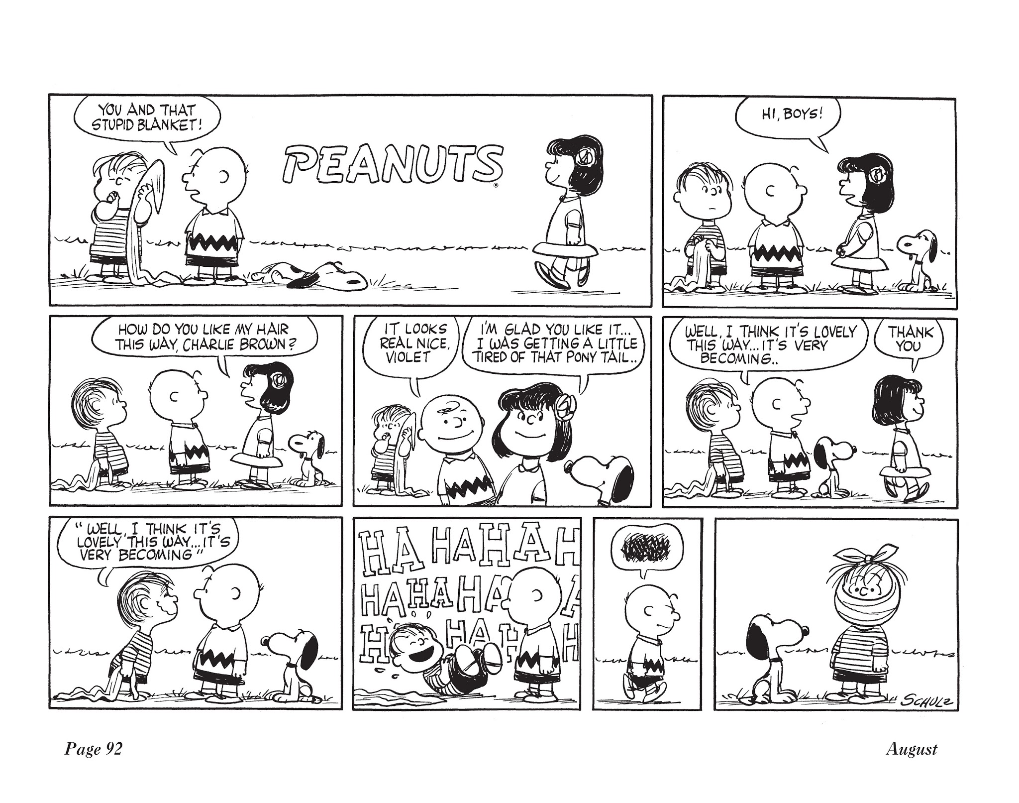 Read online The Complete Peanuts comic -  Issue # TPB 5 - 108