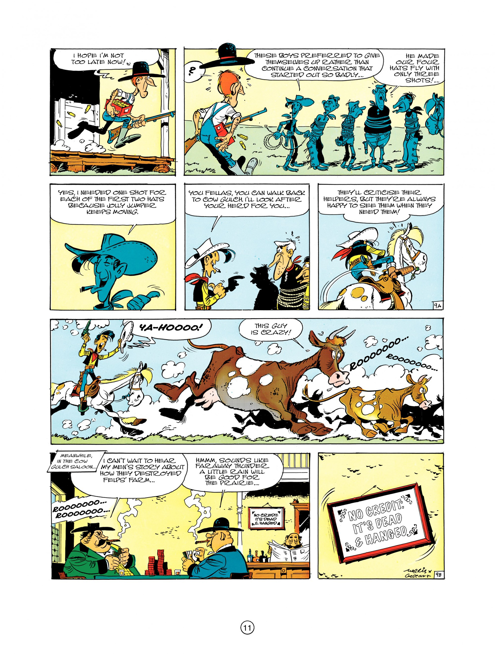 Read online A Lucky Luke Adventure comic -  Issue #7 - 11