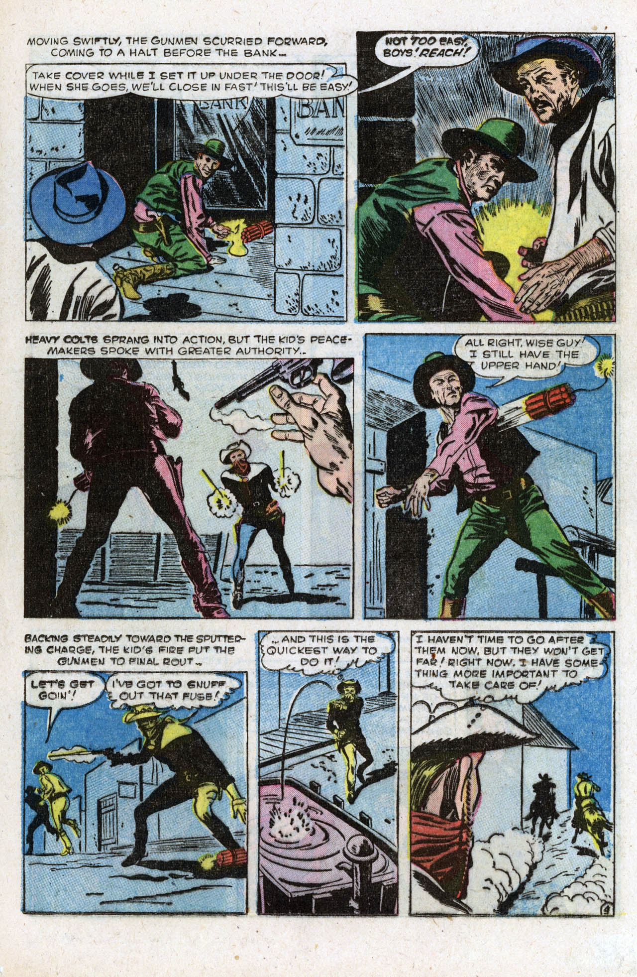 Read online The Outlaw Kid (1954) comic -  Issue #11 - 13