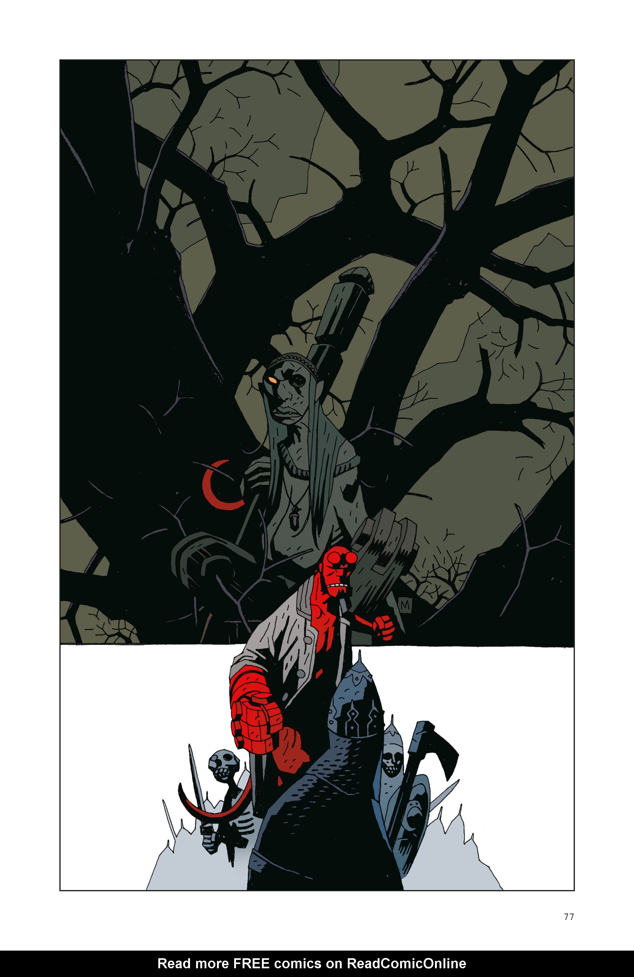Read online Hellboy: 25 Years of Covers comic -  Issue # TPB (Part 1) - 79