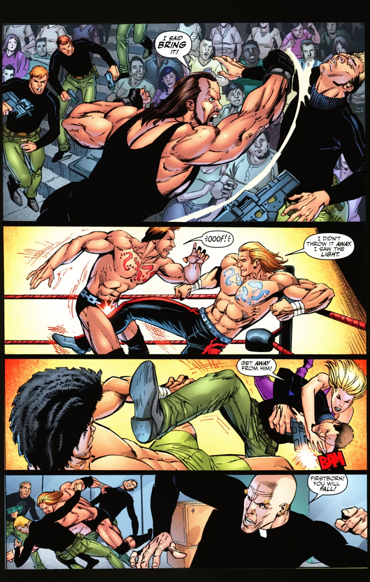 Read online WWE Heroes comic -  Issue #5 - 8