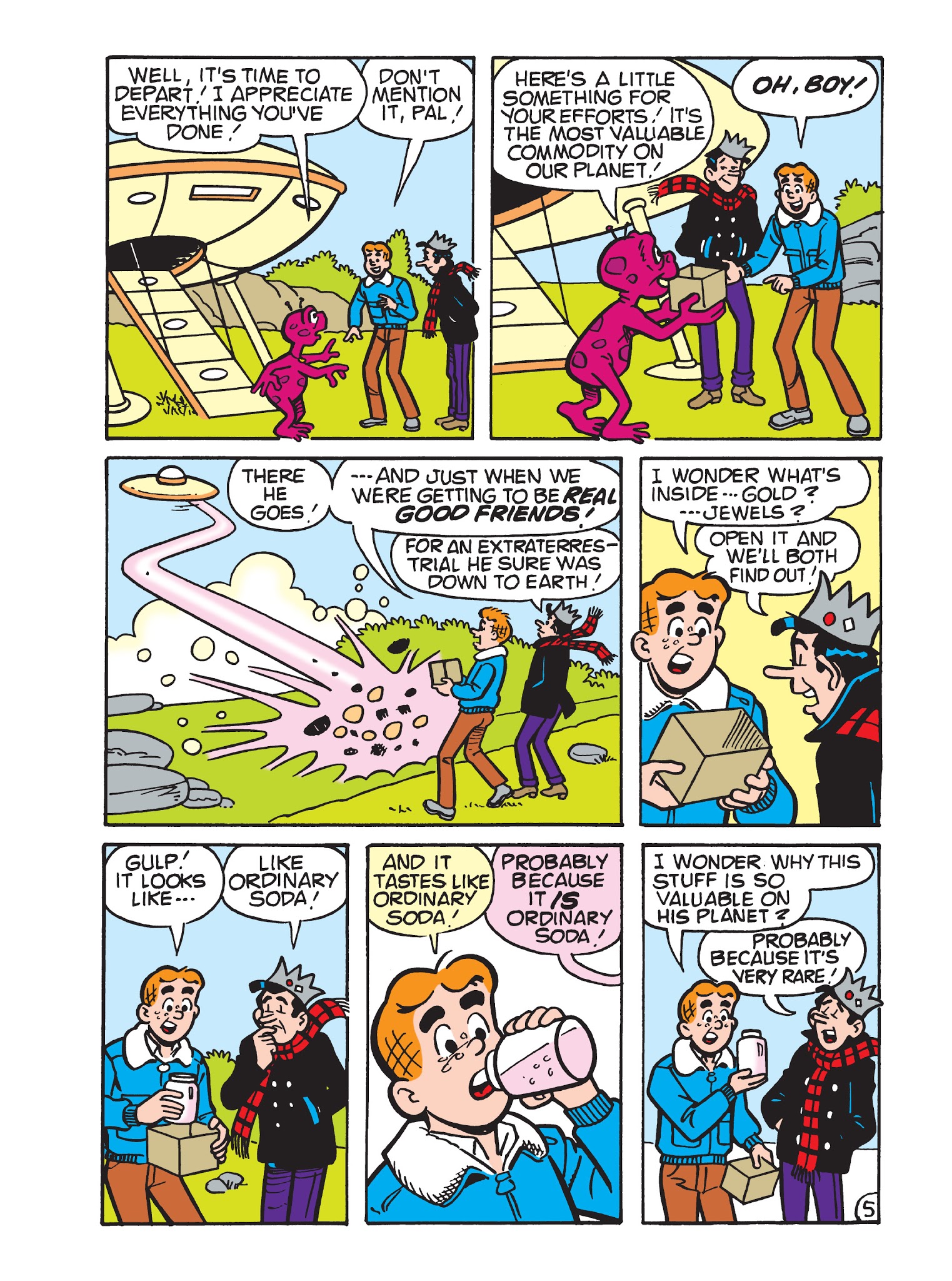 Read online Archie 75th Anniversary Digest comic -  Issue #7 - 123