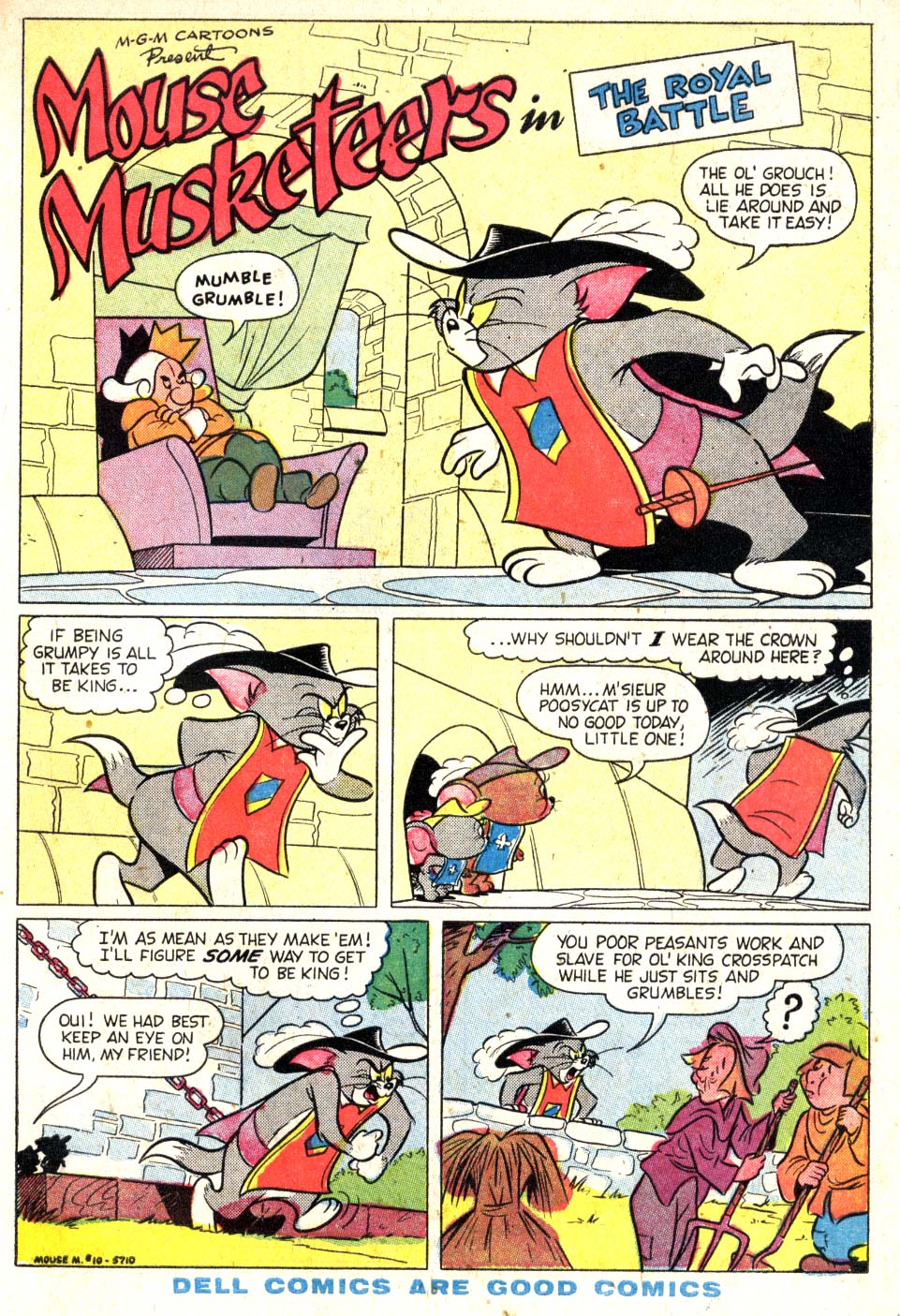 Read online M.G.M's The Mouse Musketeers comic -  Issue #10 - 3