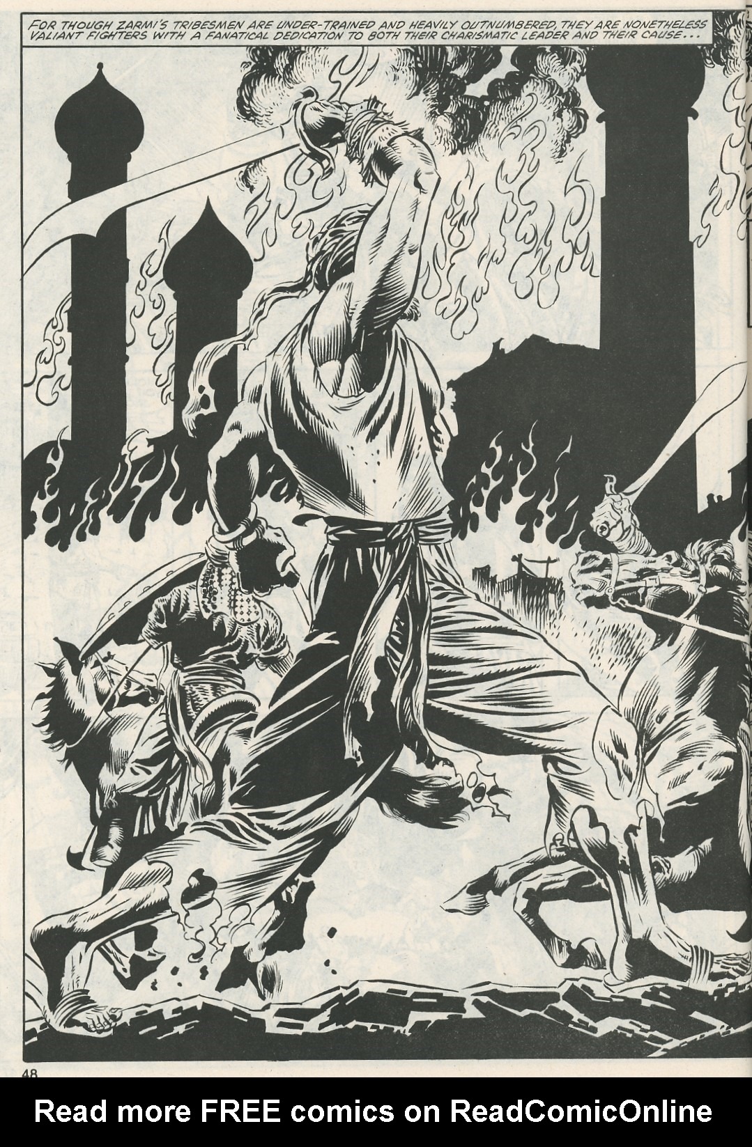 Read online The Savage Sword Of Conan comic -  Issue #112 - 50