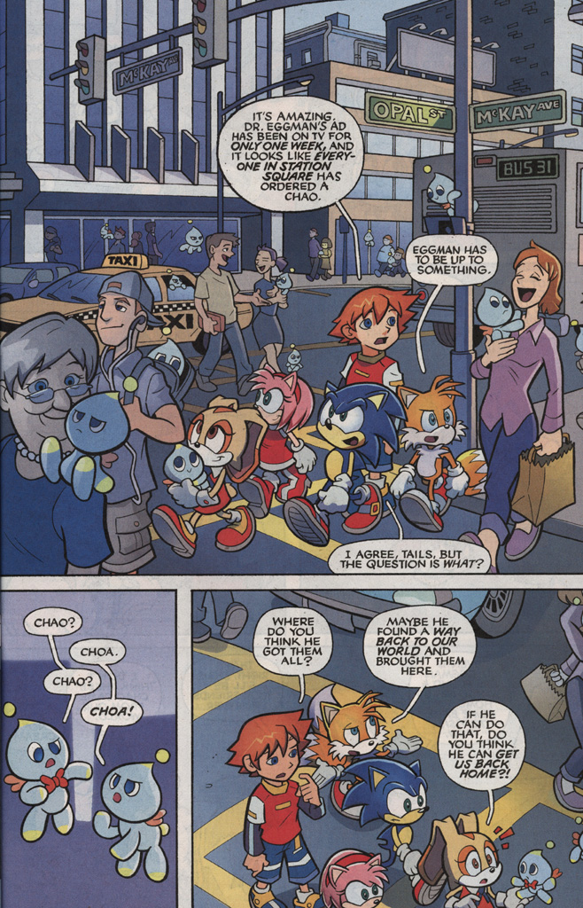 Read online Sonic X comic -  Issue #5 - 21