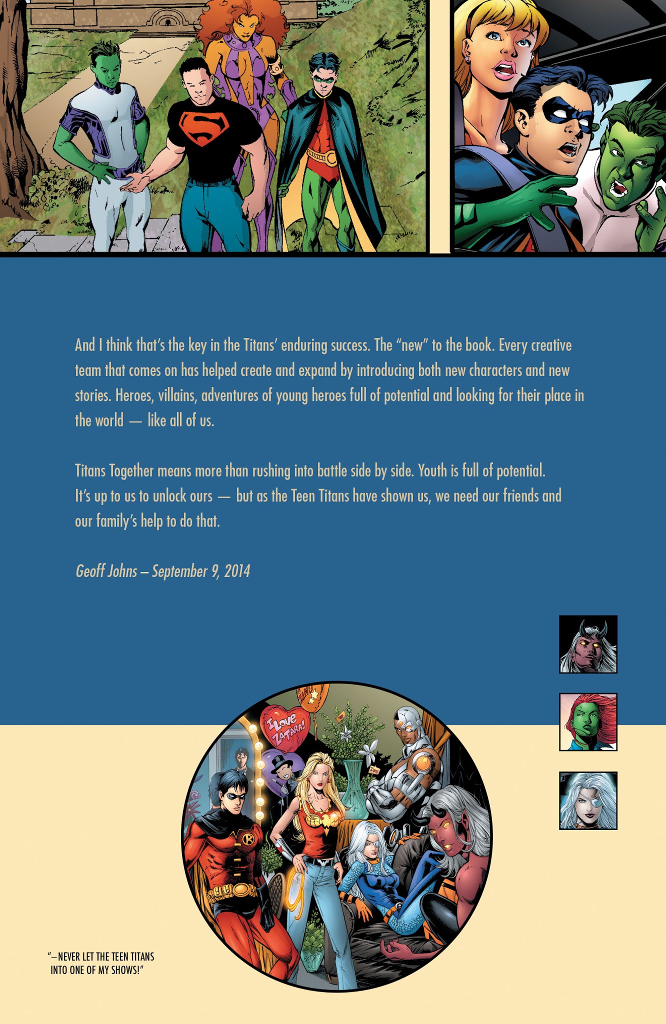 Read online Teen Titans: A Celebration of 50 Years comic -  Issue # TPB (Part 3) - 98
