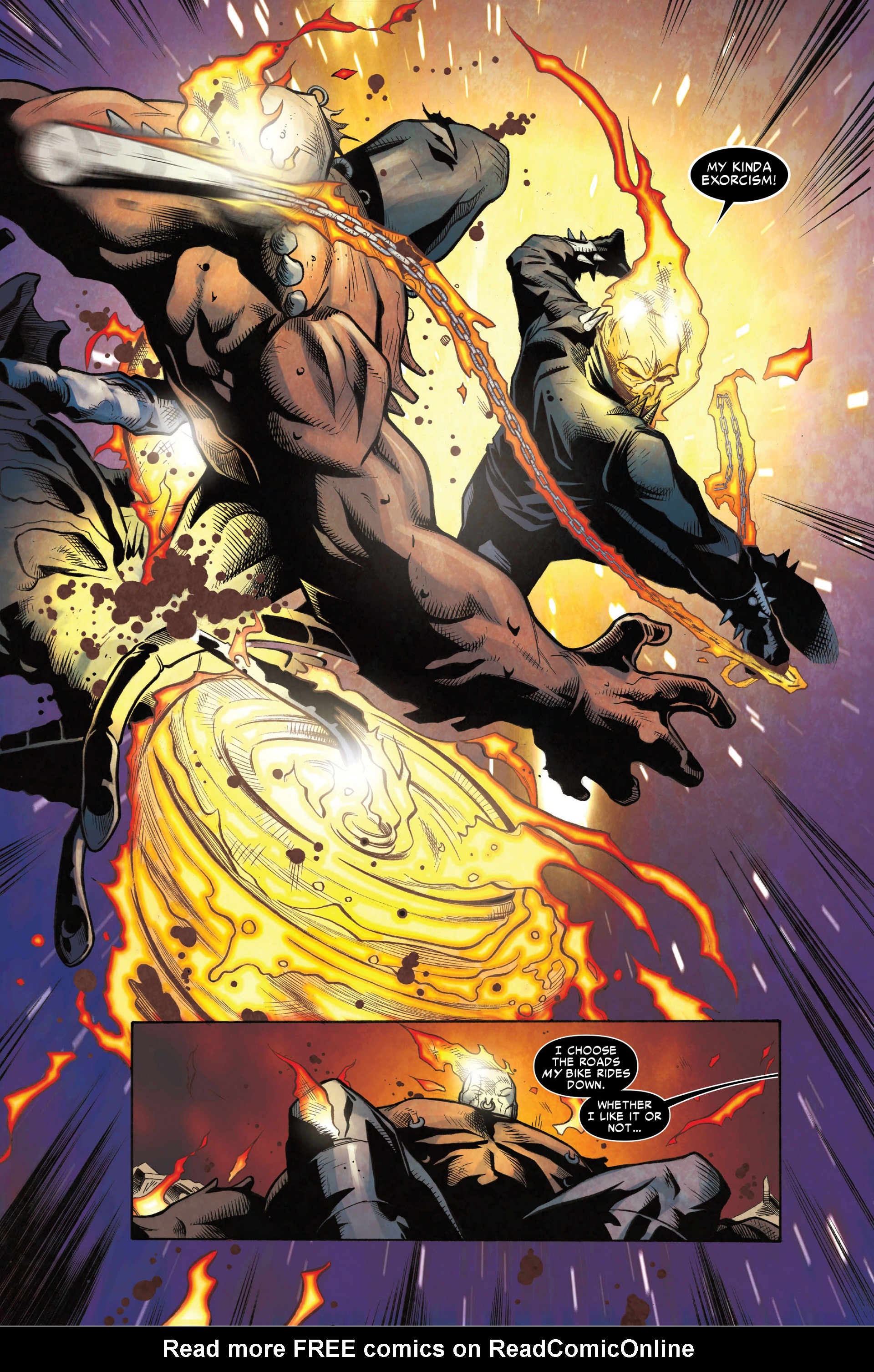 Read online Amazing Spider-Man/Ghost Rider: Motorstorm comic -  Issue # Full - 24