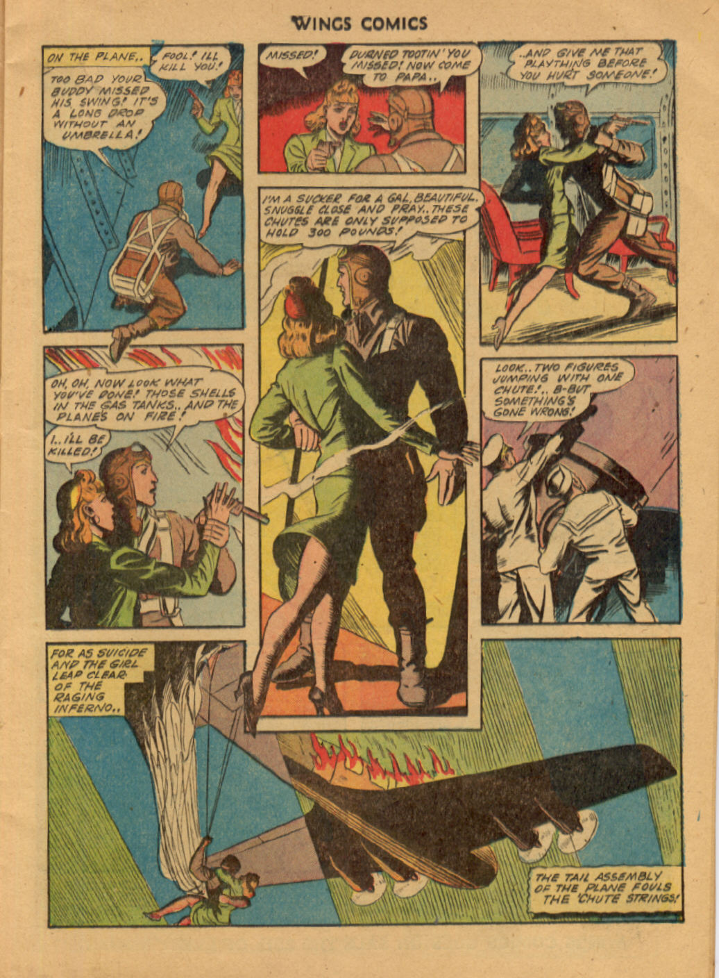 Read online Wings Comics comic -  Issue #38 - 17