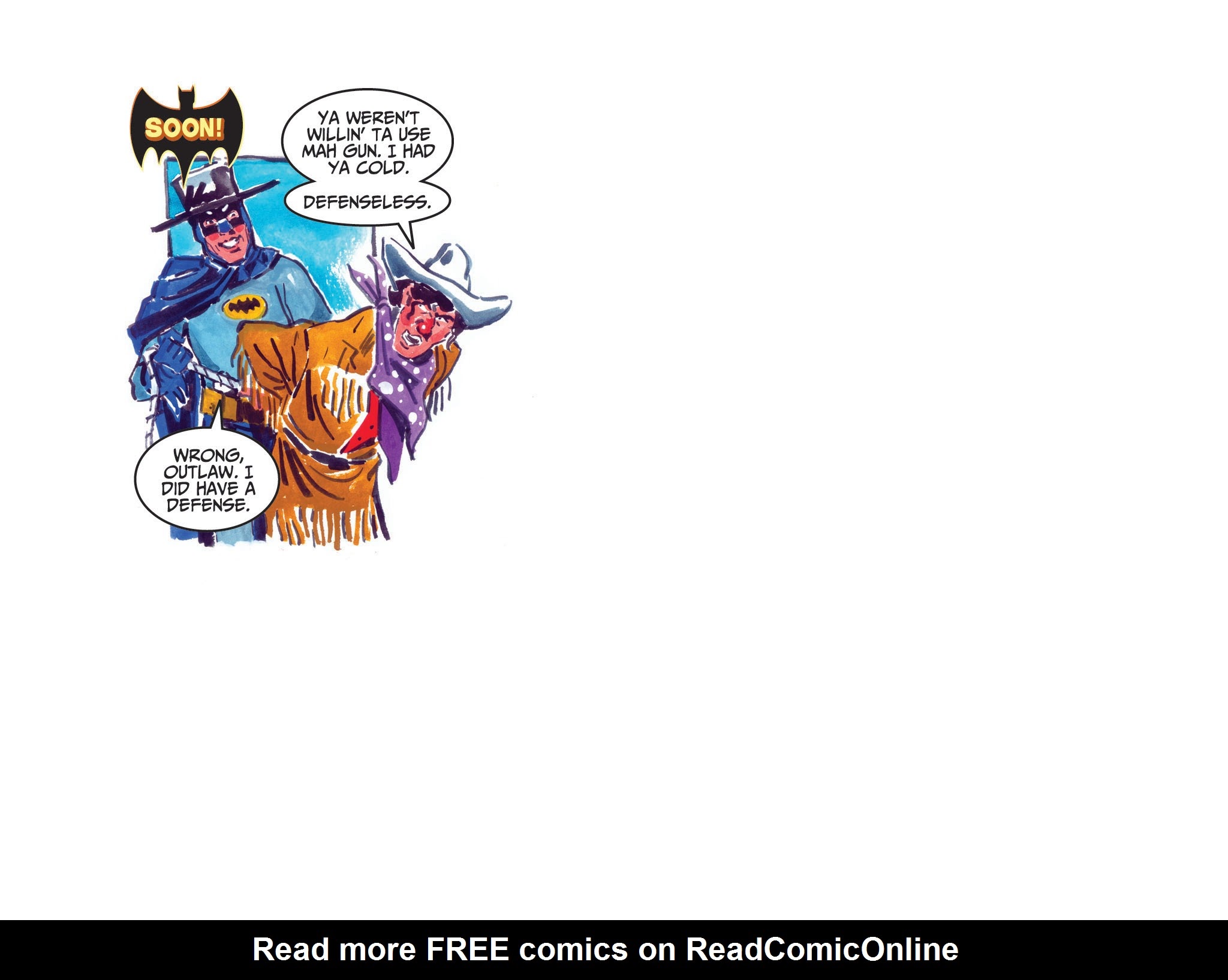Read online Batman '66 [I] comic -  Issue #26 - 110