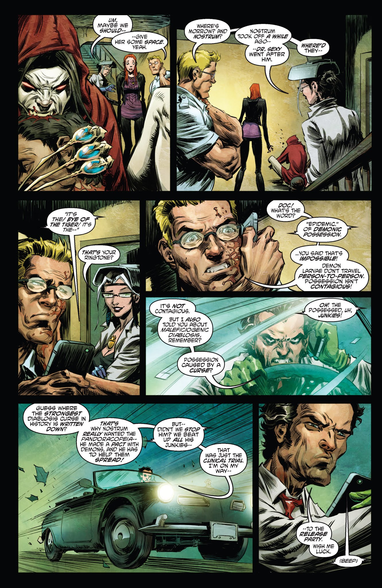 Read online Witch Doctor: Mal Practice comic -  Issue # TPB (Part 2) - 61