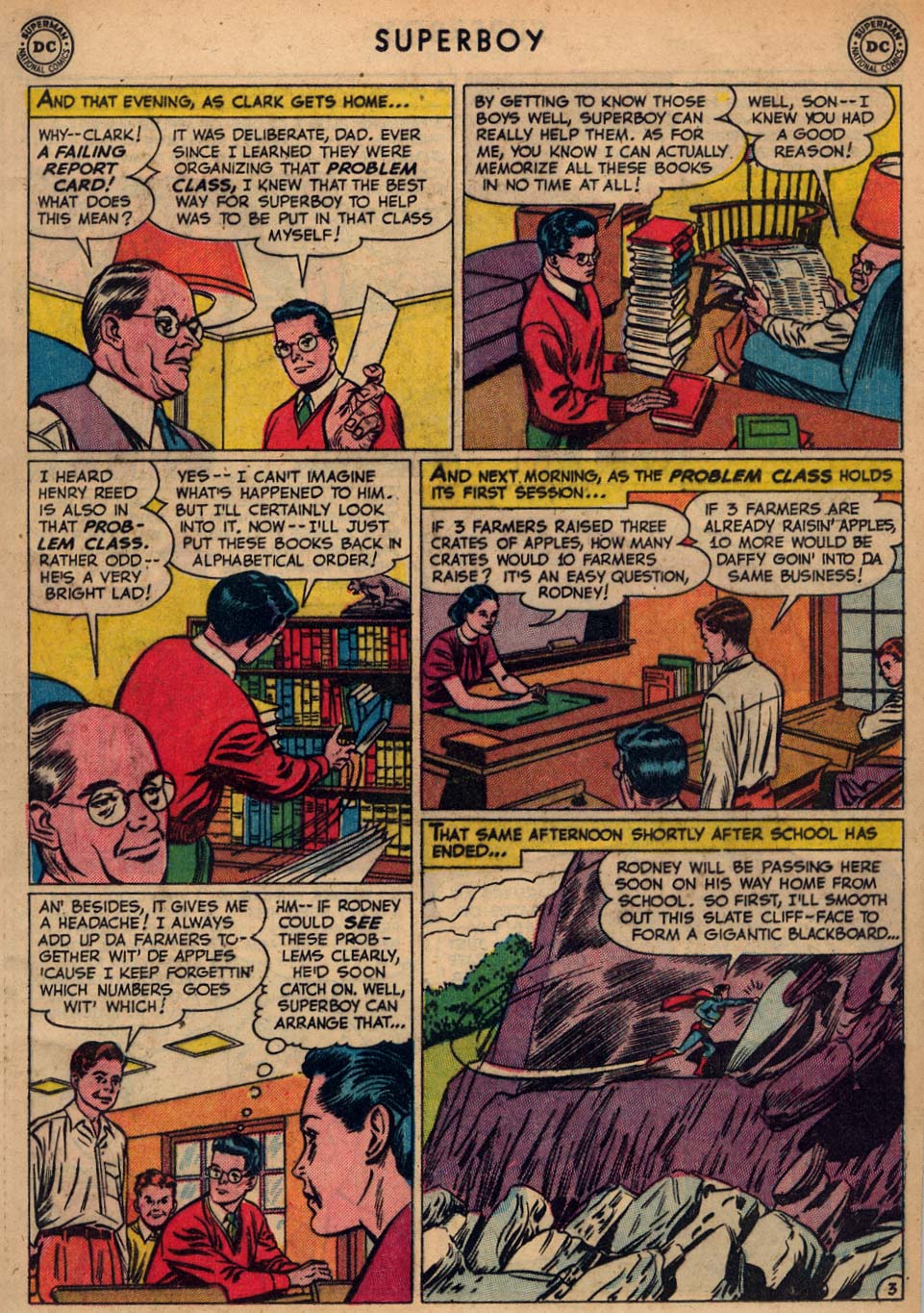 Read online Superboy (1949) comic -  Issue #15 - 17