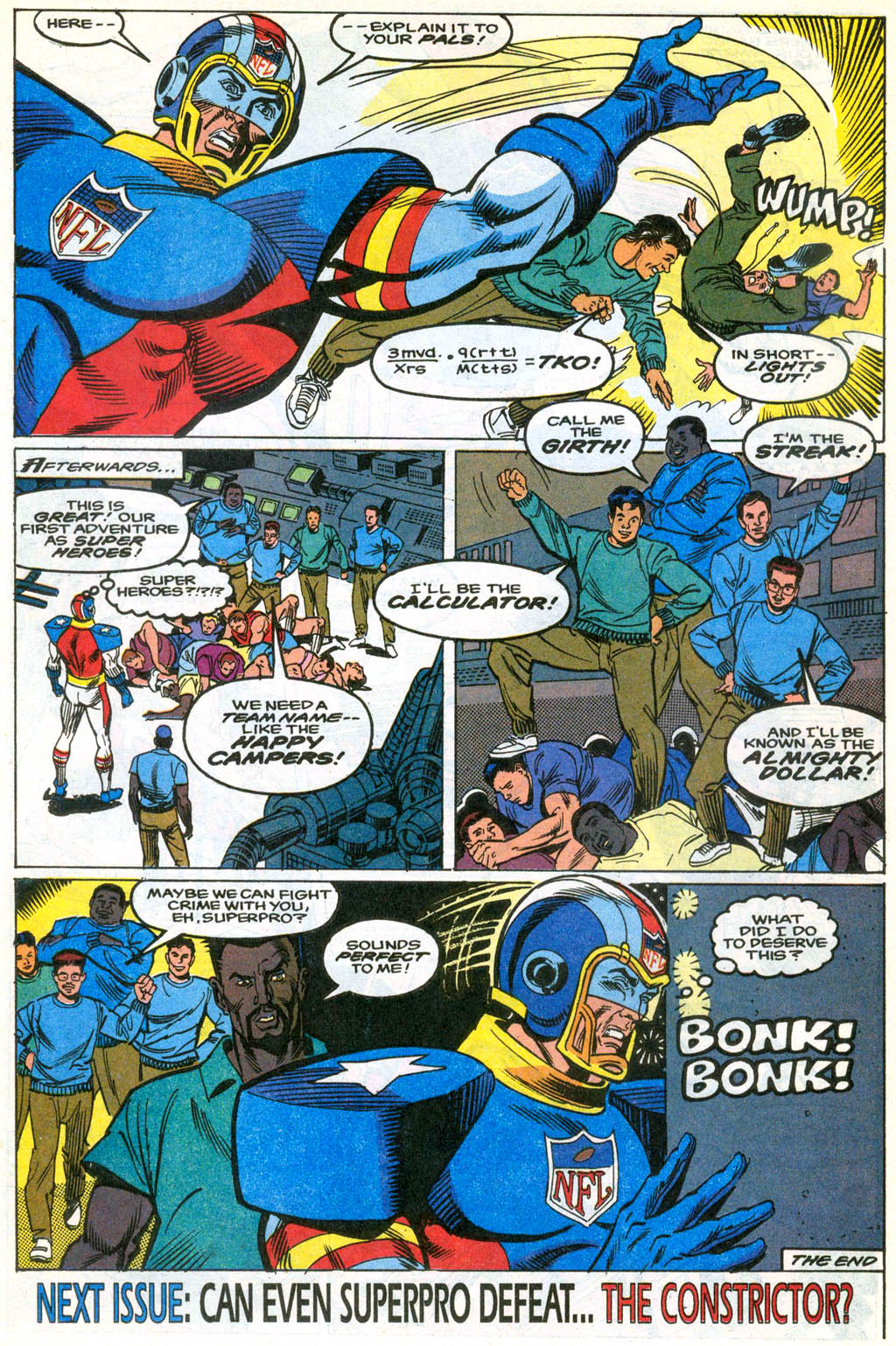 Read online NFL SuperPro comic -  Issue #10 - 23