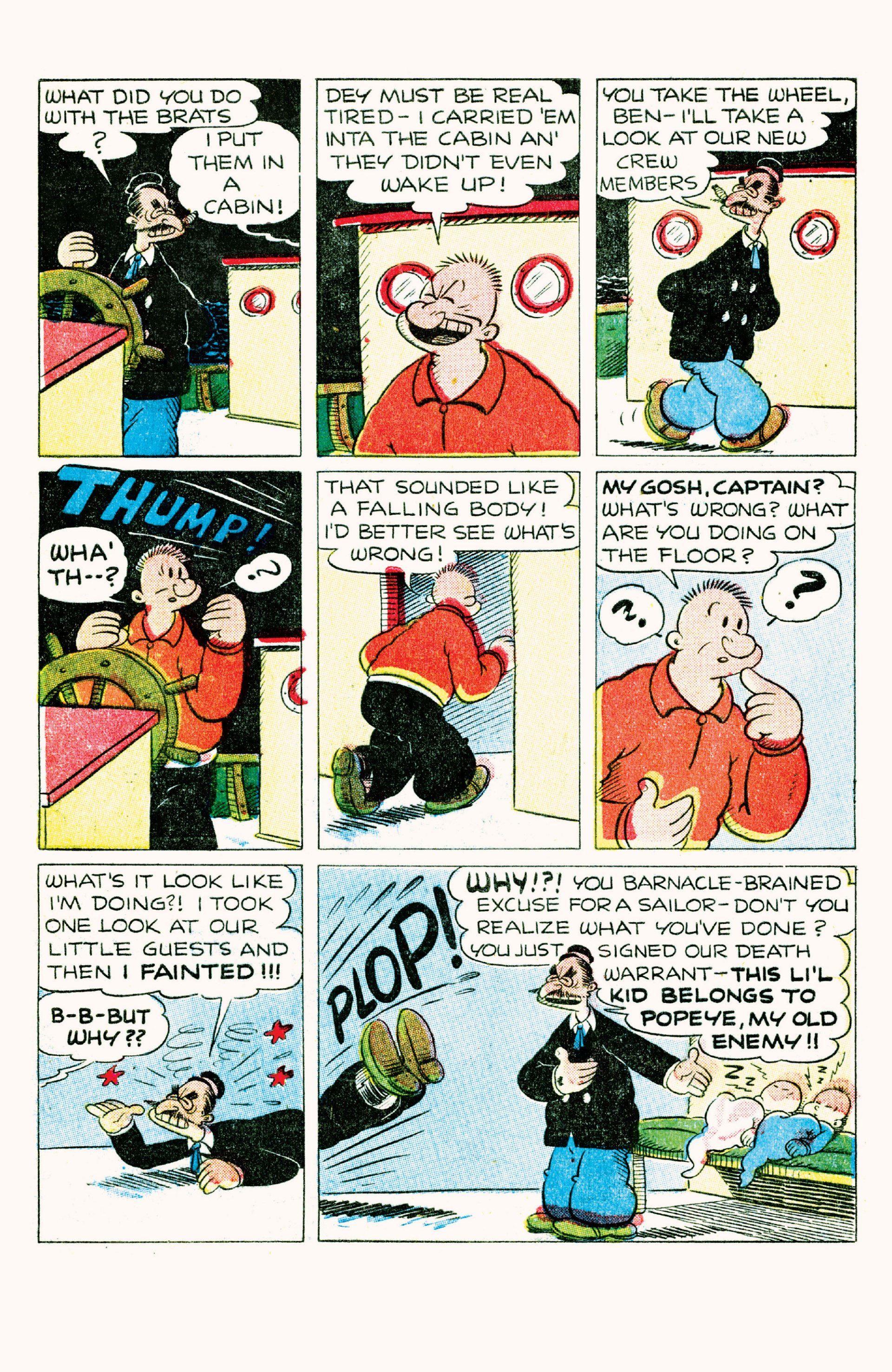 Read online Classic Popeye comic -  Issue #6 - 9