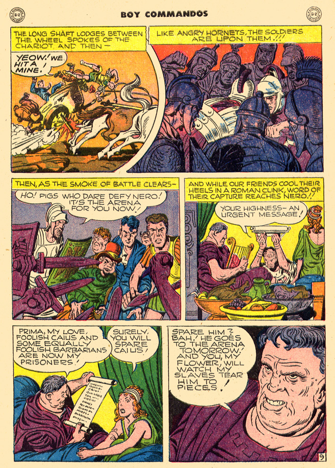 Read online Boy Commandos comic -  Issue #15 - 46