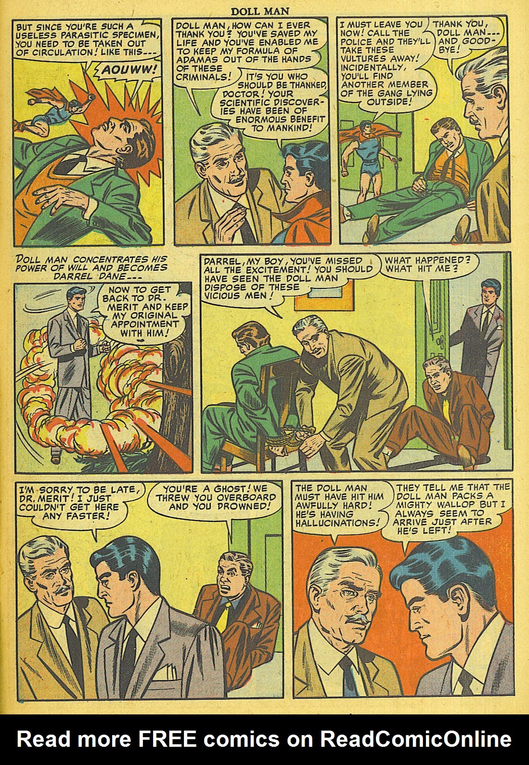 Read online Doll Man comic -  Issue #34 - 40
