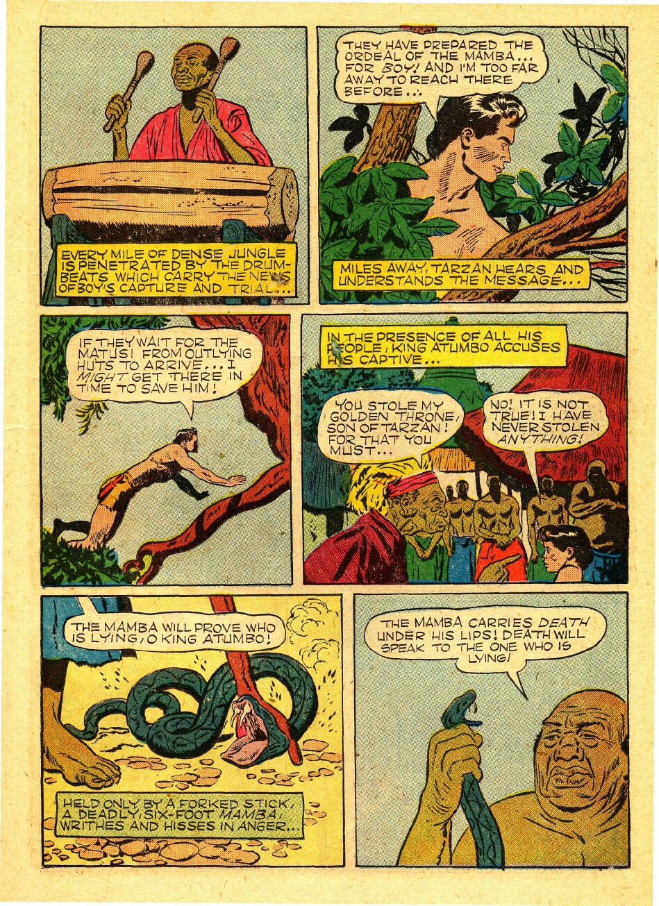 Read online Tarzan (1948) comic -  Issue #46 - 23