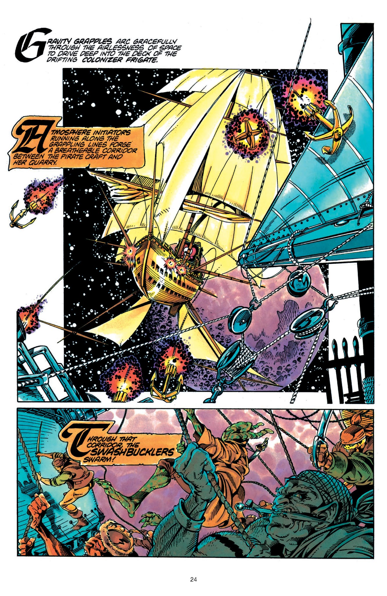 Read online Swords of the Swashbucklers comic -  Issue # TPB - 22