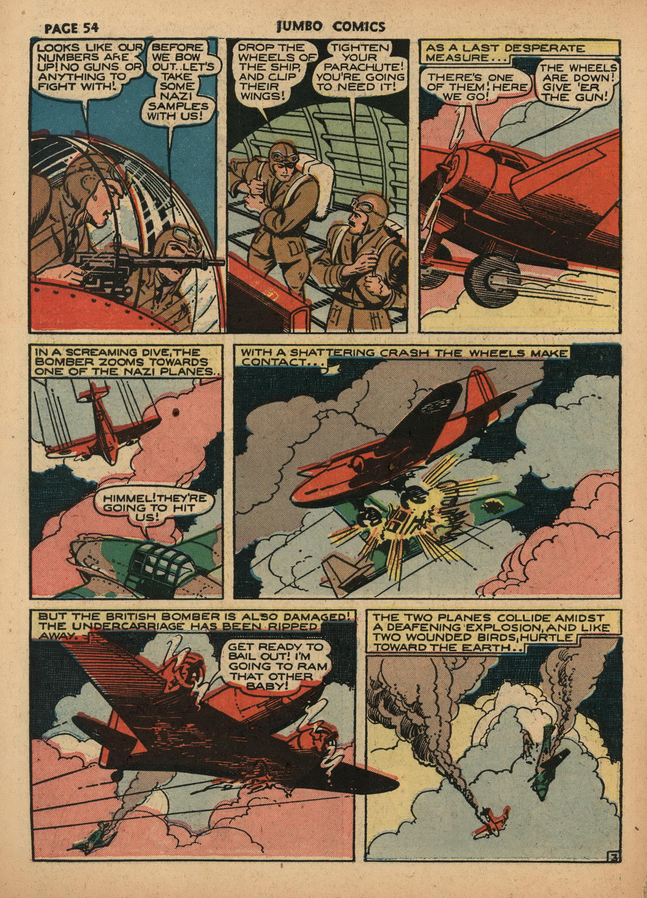 Read online Jumbo Comics comic -  Issue #37 - 56