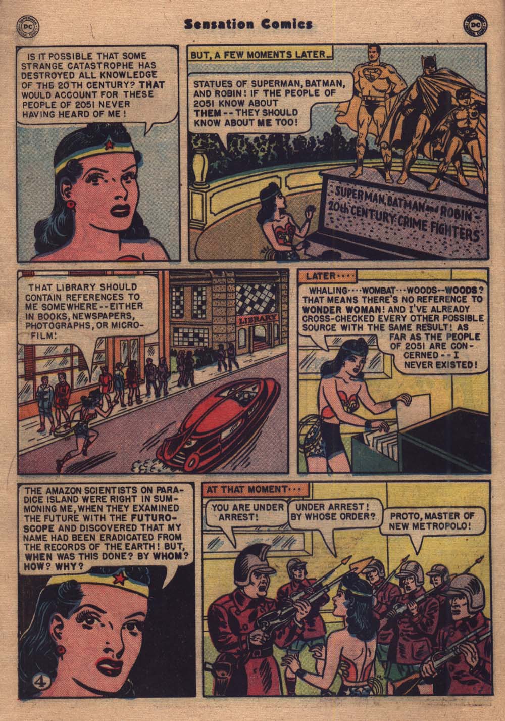 Read online Sensation (Mystery) Comics comic -  Issue #103 - 5