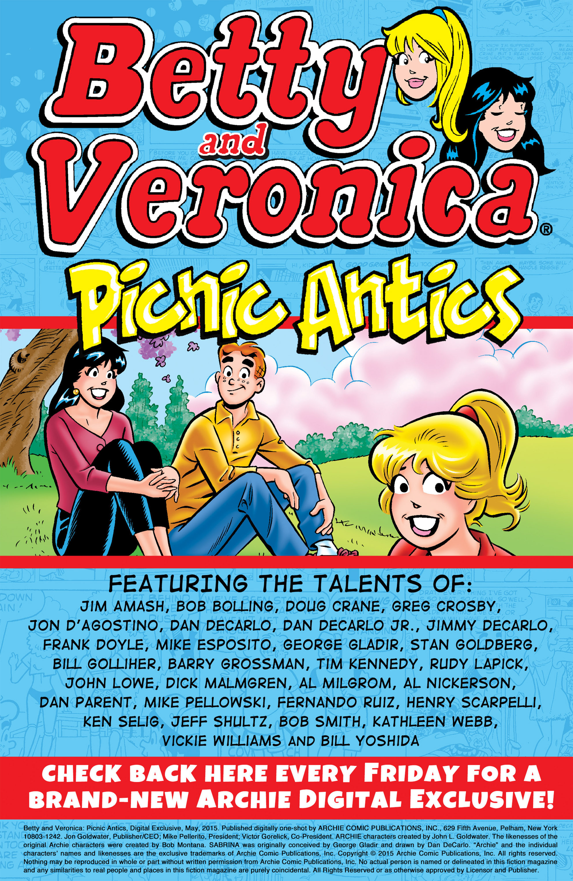 Read online Betty and Veronica: Picnic Antics comic -  Issue # TPB - 2