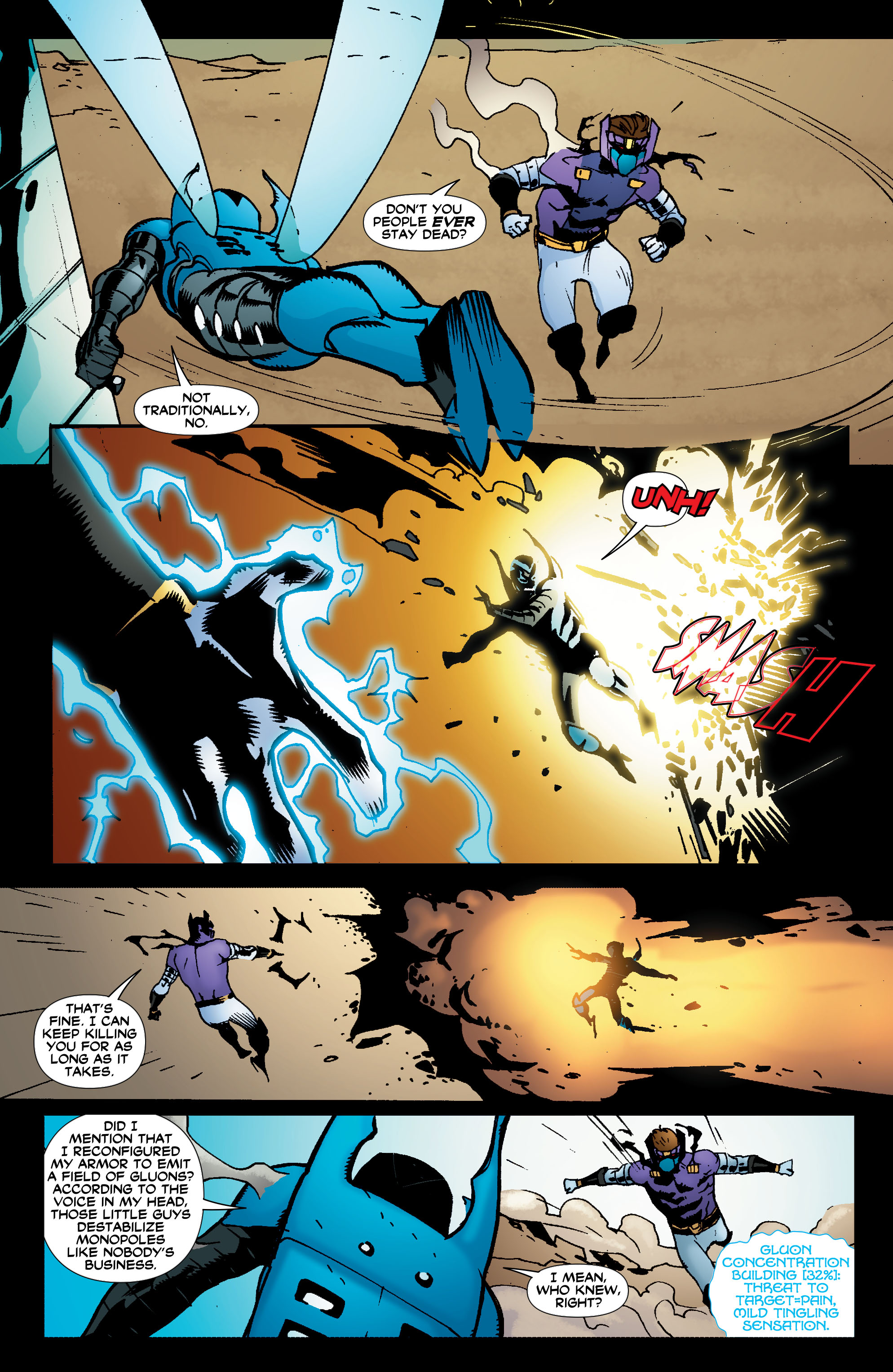Read online Blue Beetle (2006) comic -  Issue #34 - 13