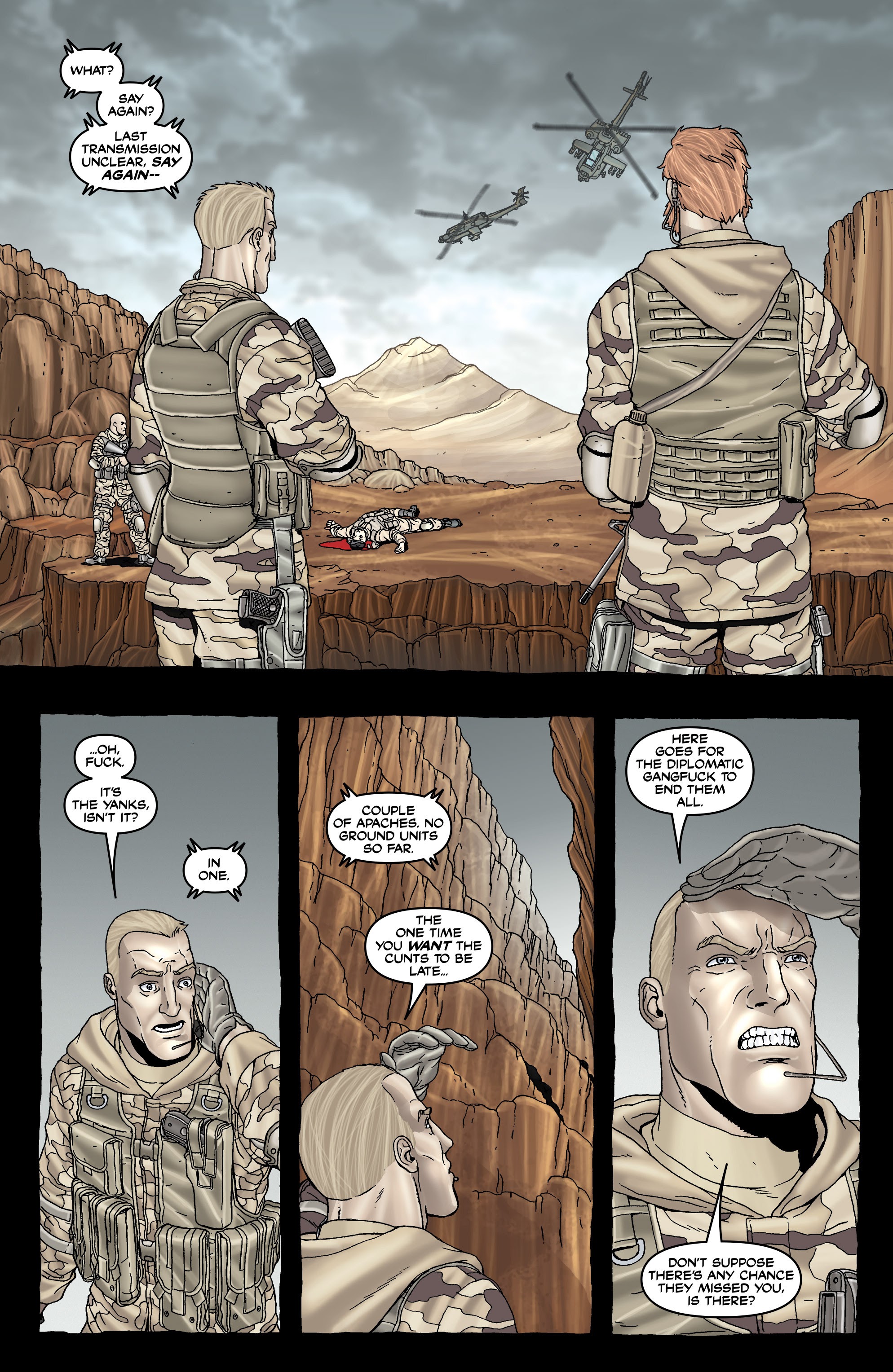 Read online Garth Ennis' 303 comic -  Issue #2 - 20