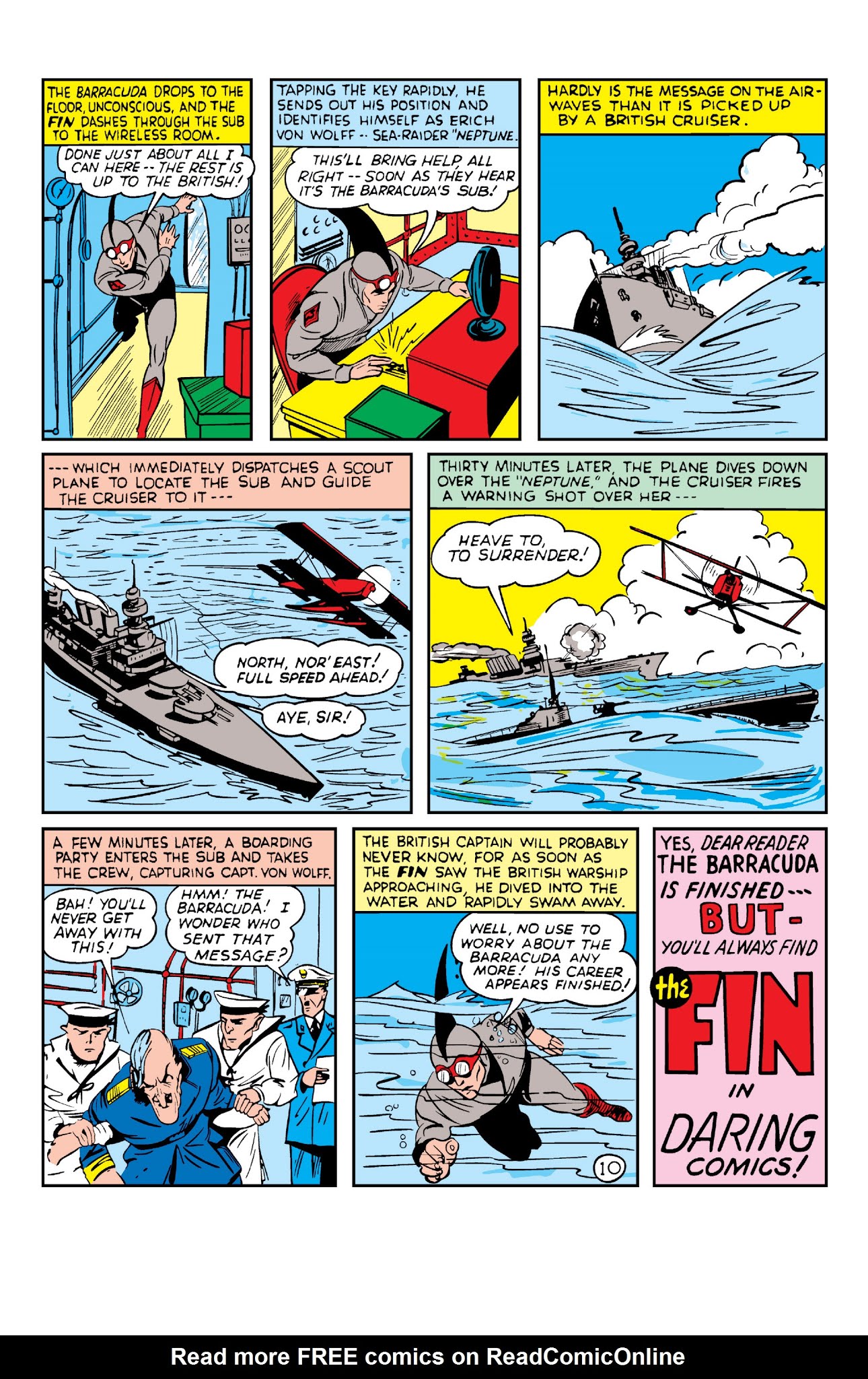 Read online Daring Mystery Comics comic -  Issue #8 - 22