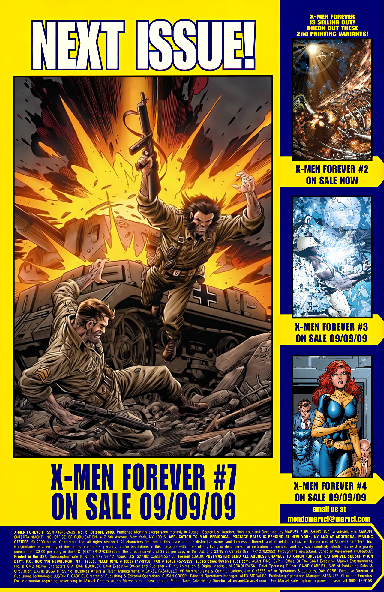 Read online X-Men Forever (2009) comic -  Issue #6 - 23