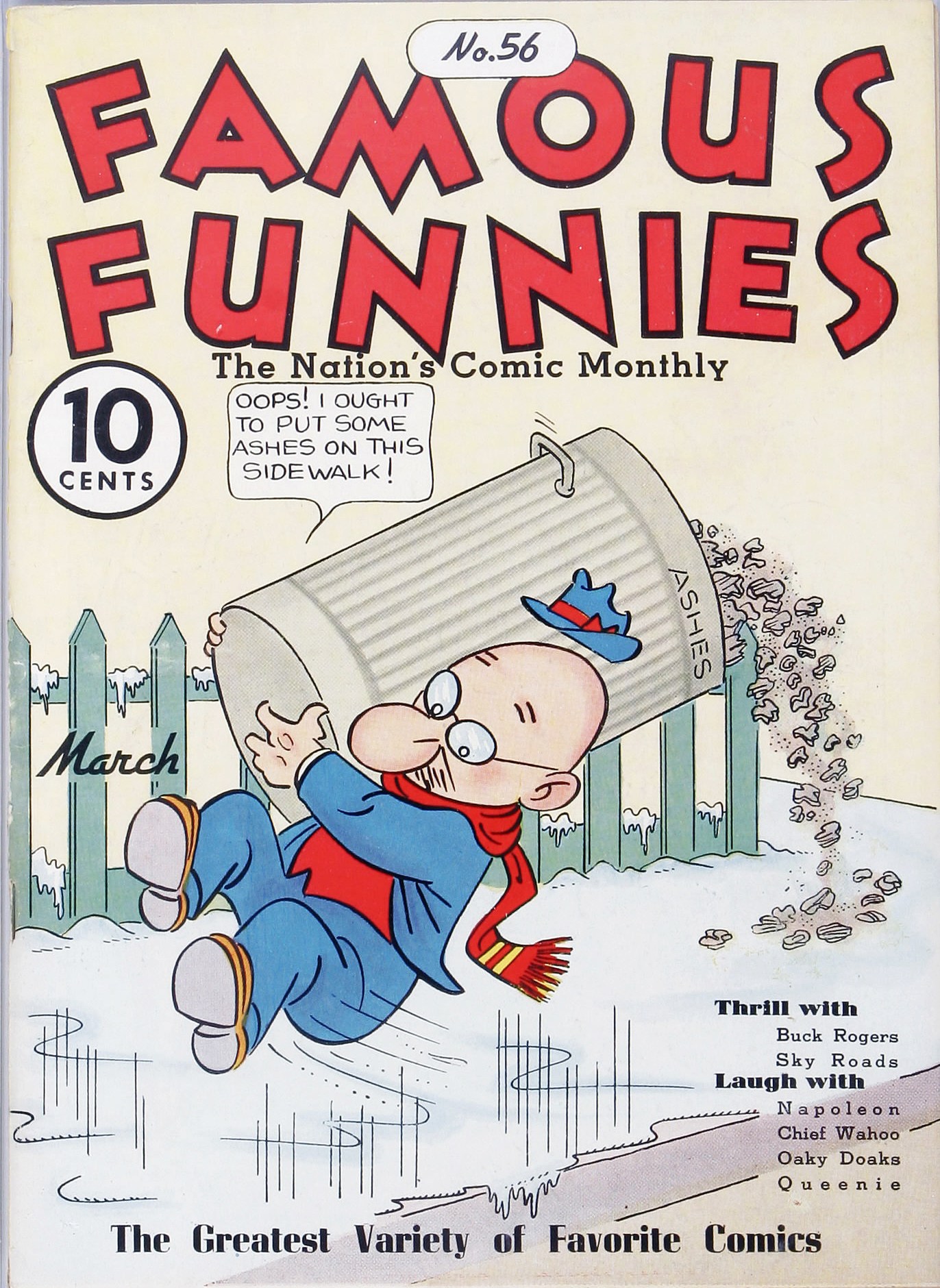 Read online Famous Funnies comic -  Issue #56 - 1