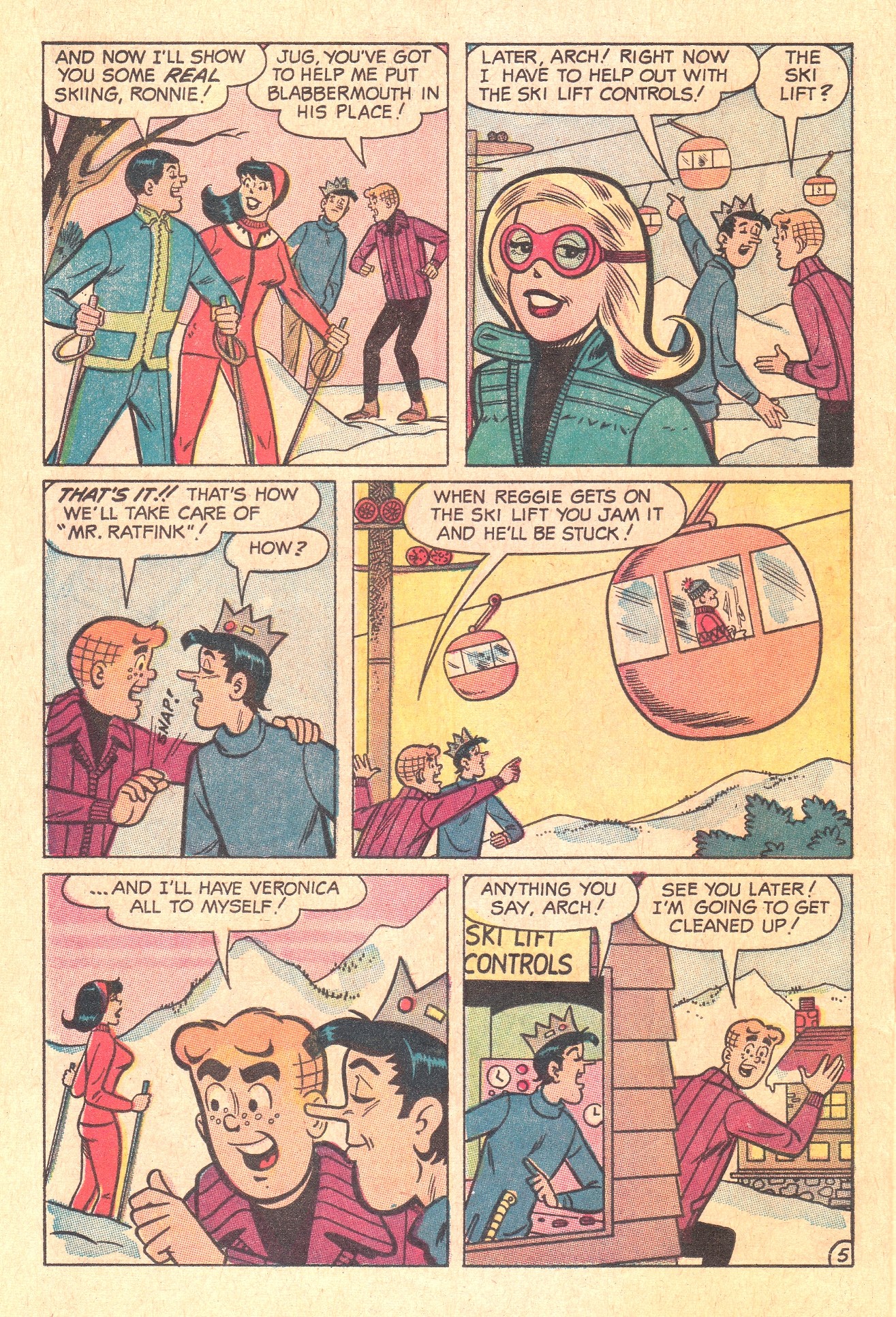 Read online Reggie and Me (1966) comic -  Issue #29 - 32
