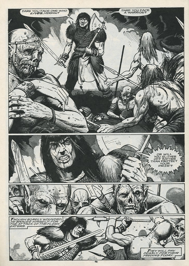 Read online The Savage Sword Of Conan comic -  Issue #176 - 48