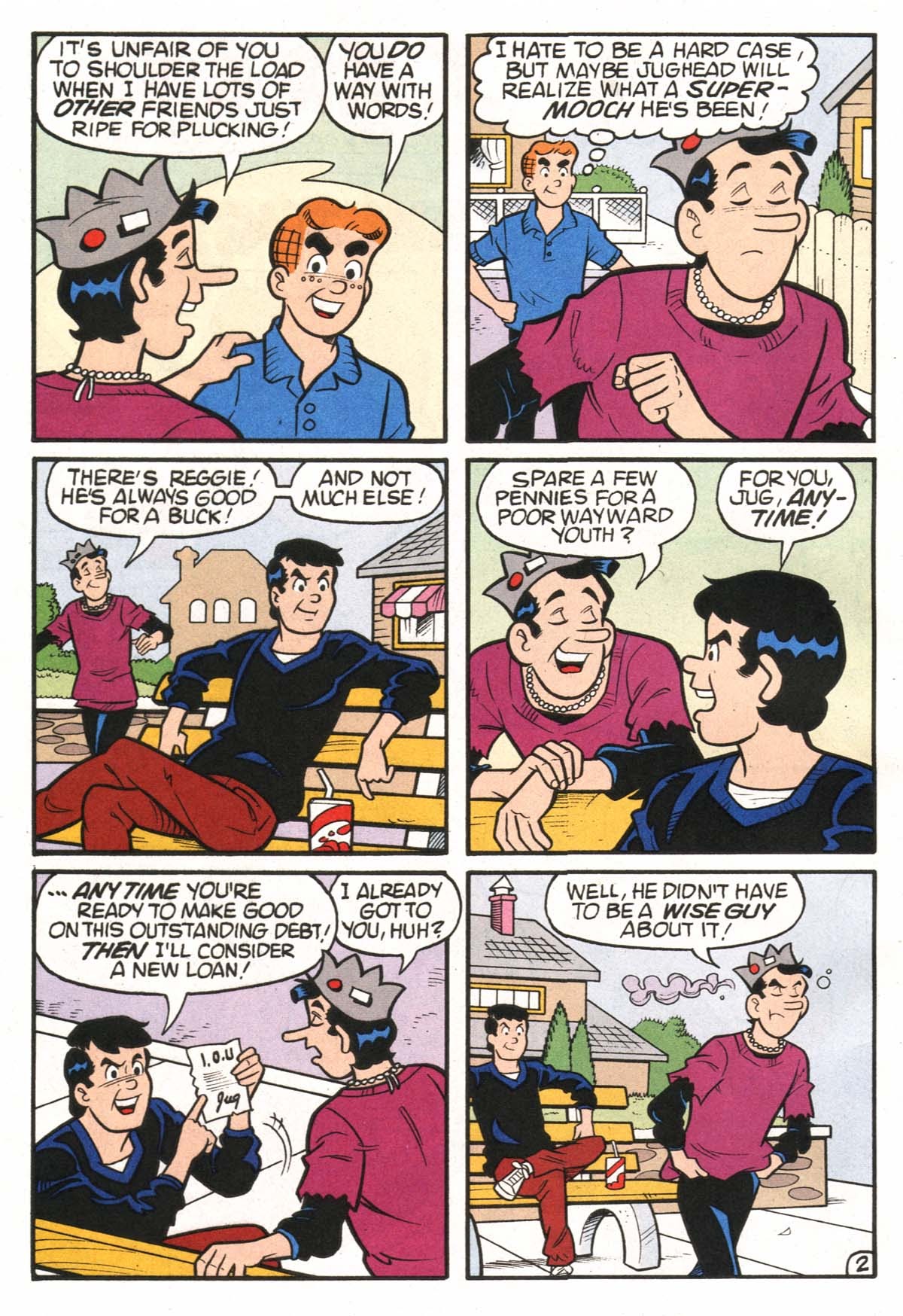 Read online Archie's Pal Jughead Comics comic -  Issue #144 - 16