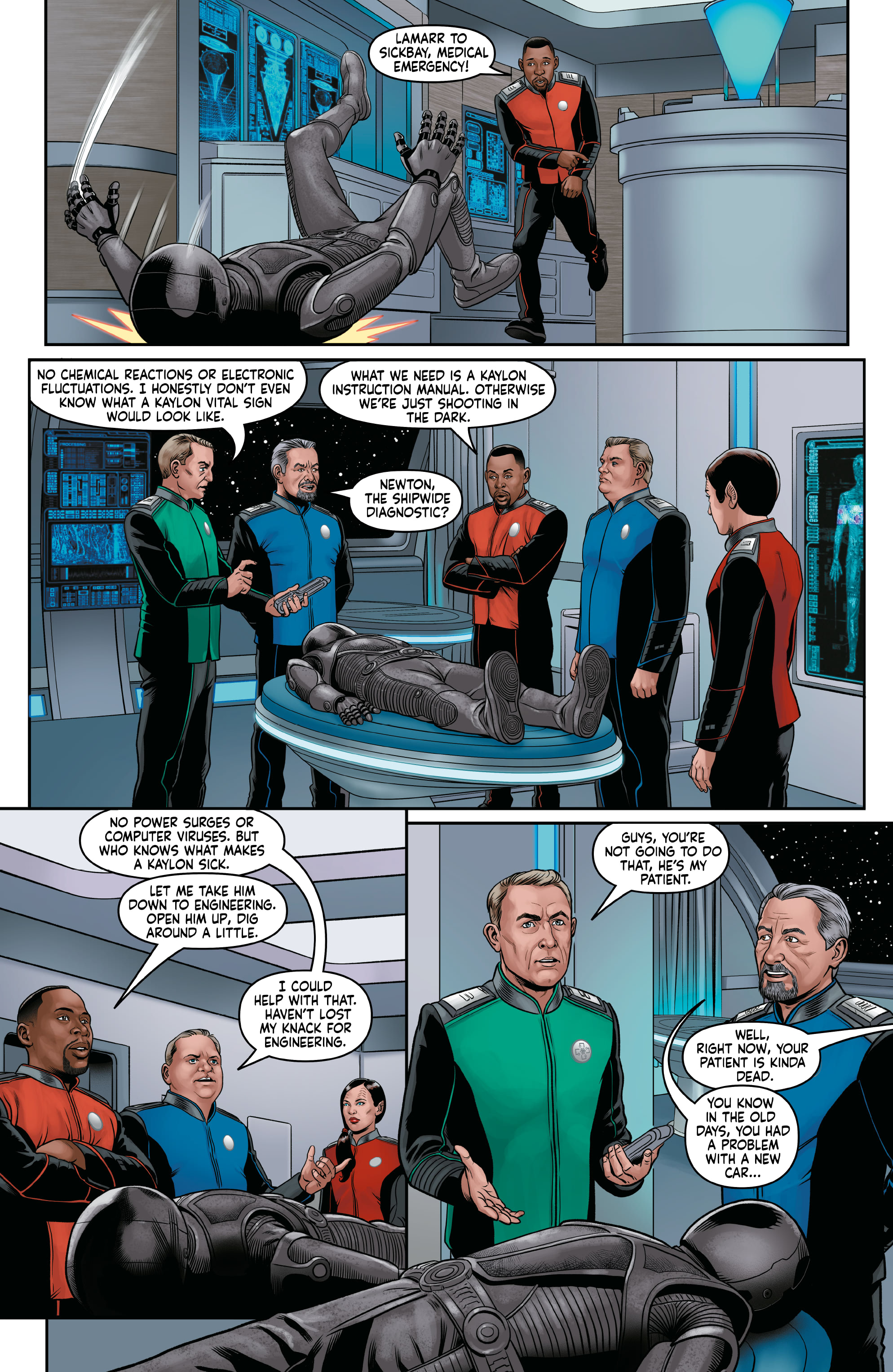 Read online The Orville: Digressions comic -  Issue #1 - 18