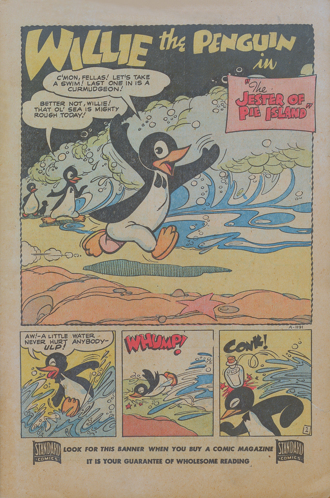 Read online Willie The Penguin comic -  Issue #1 - 3