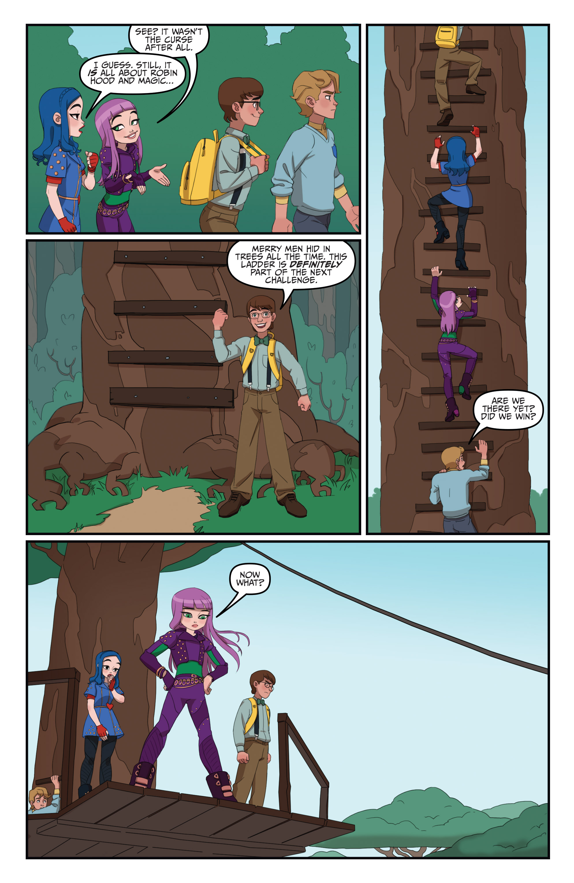 Read online Descendants: Twisted Field Trip comic -  Issue # Full - 39