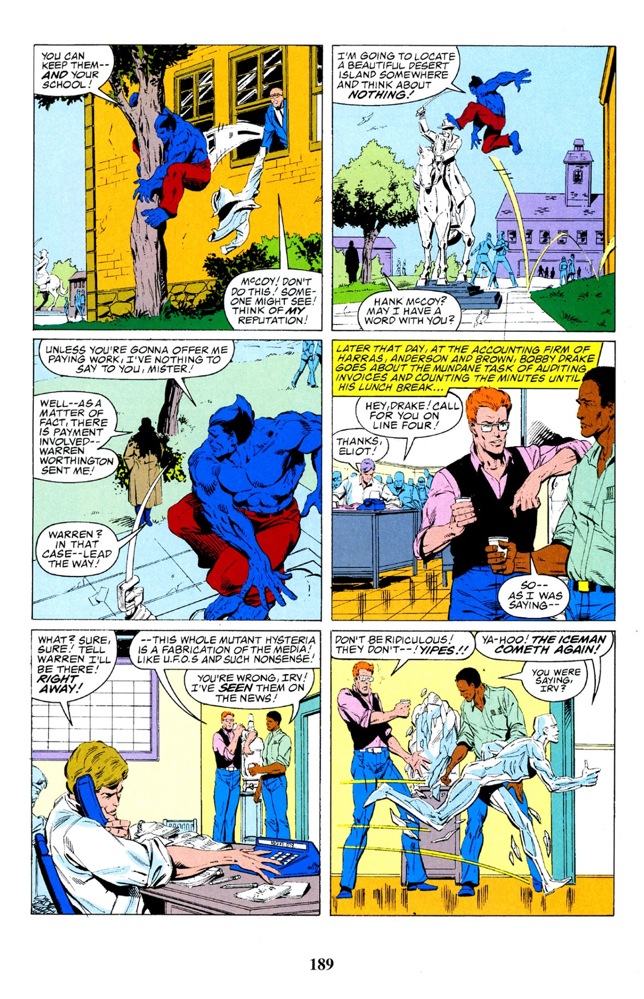 Read online Fantastic Four Visionaries: John Byrne comic -  Issue # TPB 7 - 190