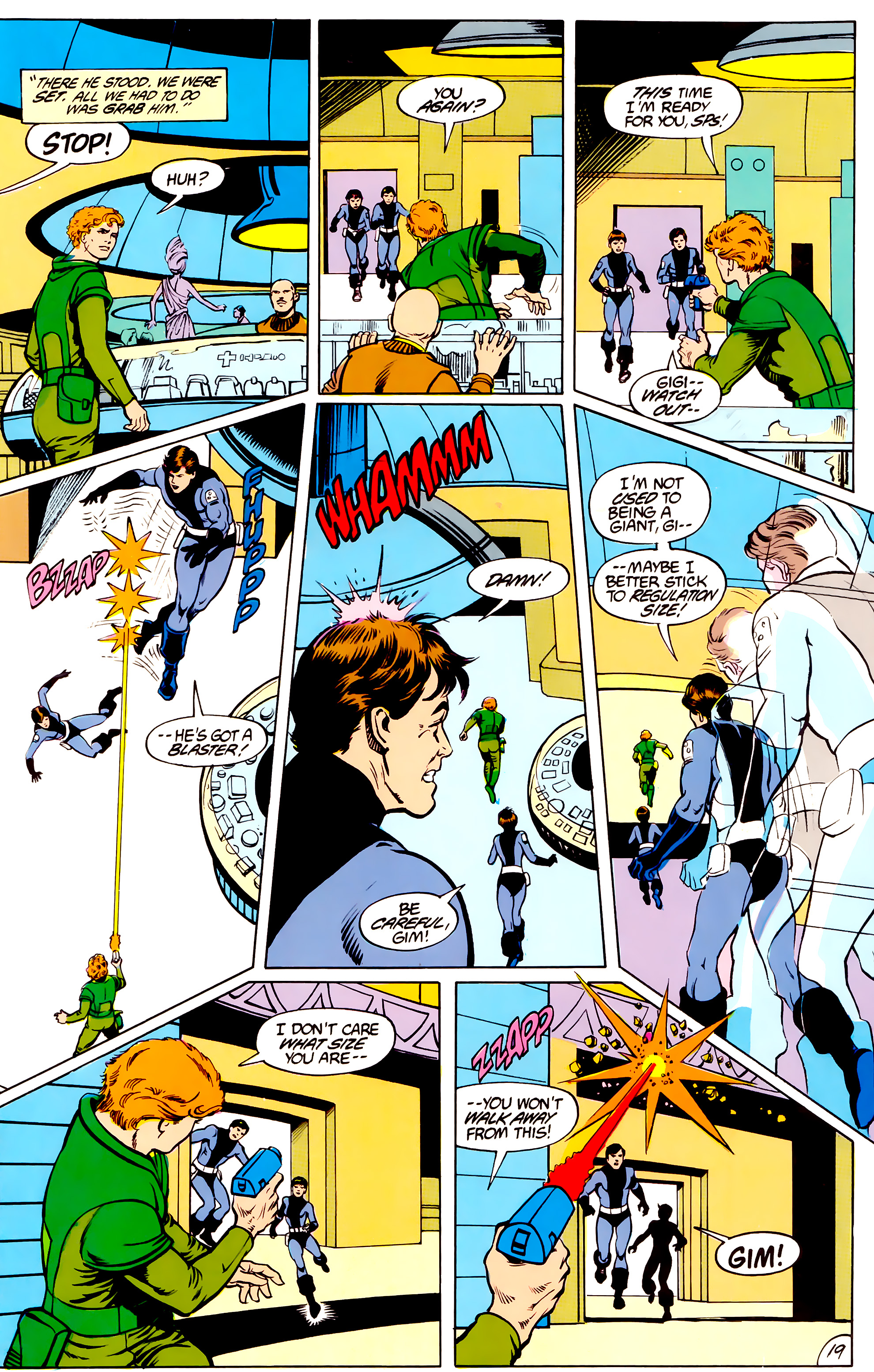 Legion of Super-Heroes (1984) 39 Page 19