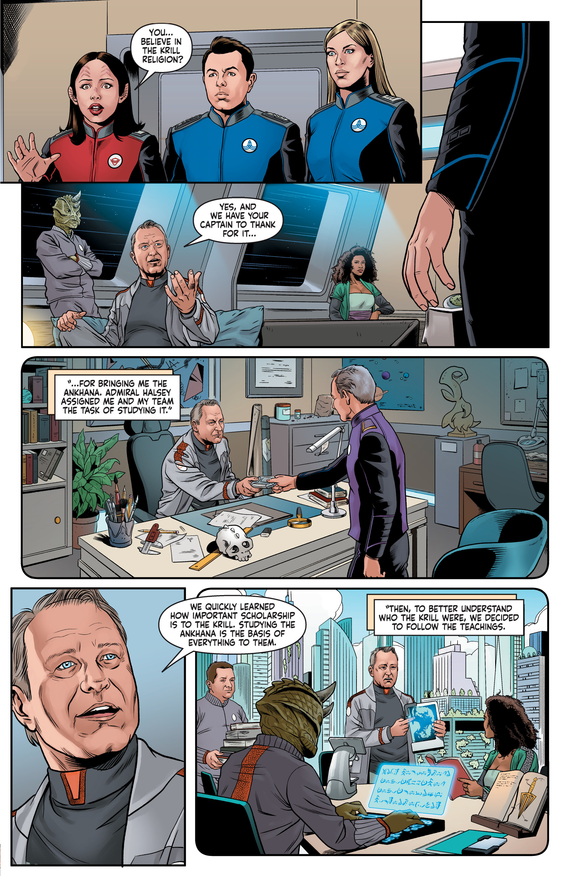 Read online The Orville comic -  Issue #3 - 17