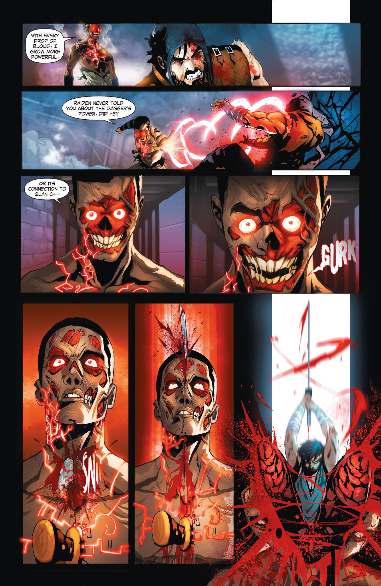 Read online Mortal Kombat X [I] comic -  Issue # _TPB 1 - 33