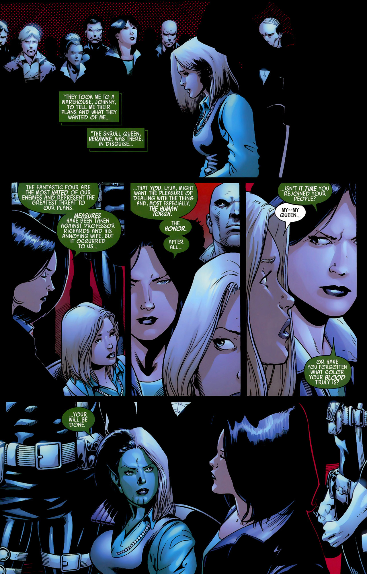 Read online Secret Invasion: Fantastic Four comic -  Issue #3 - 13