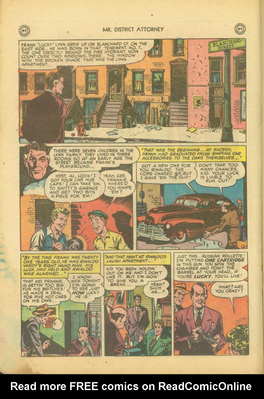 Read online Mr. District Attorney comic -  Issue #8 - 4