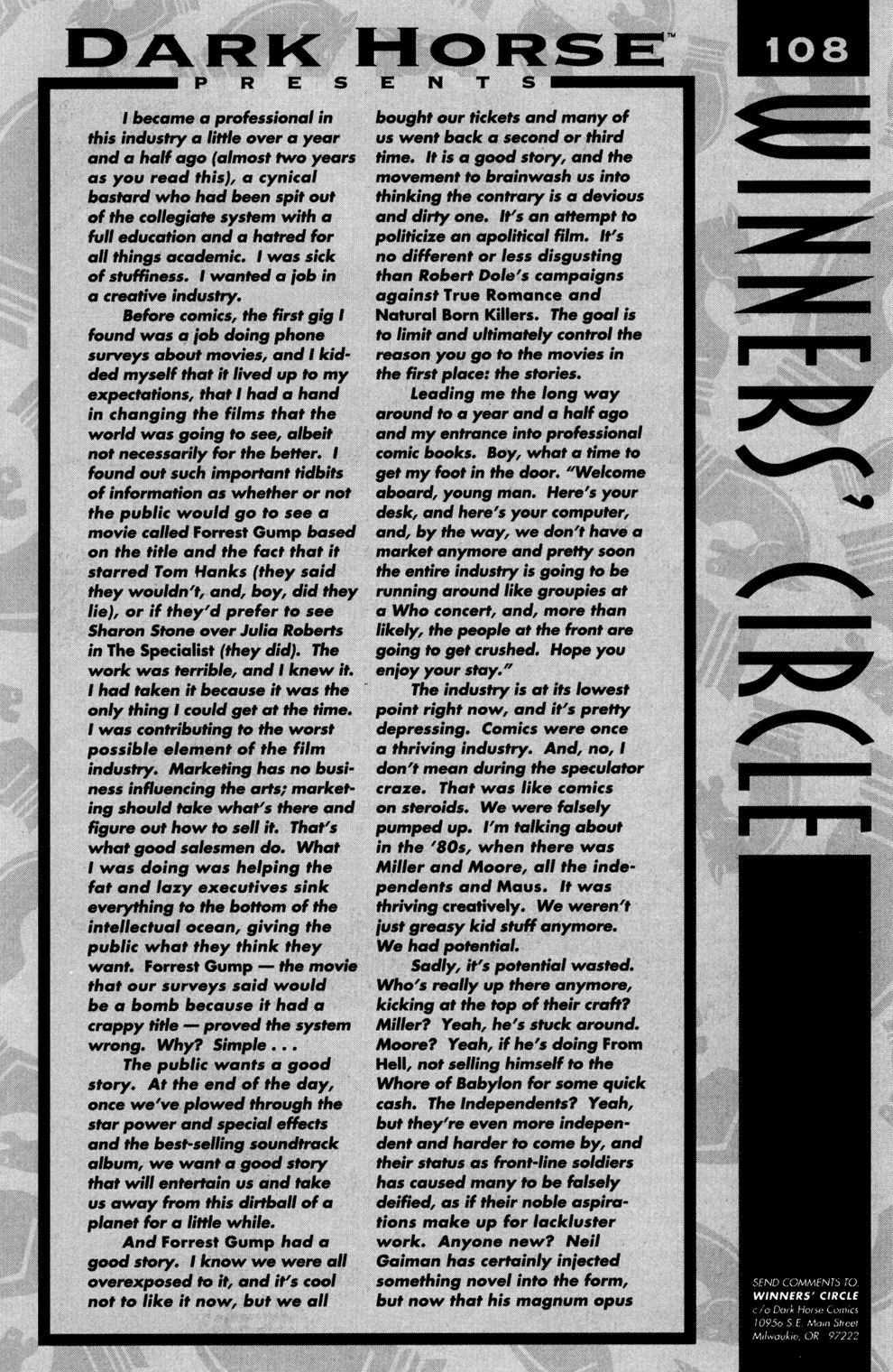 Dark Horse Presents (1986) Issue #108 #113 - English 11