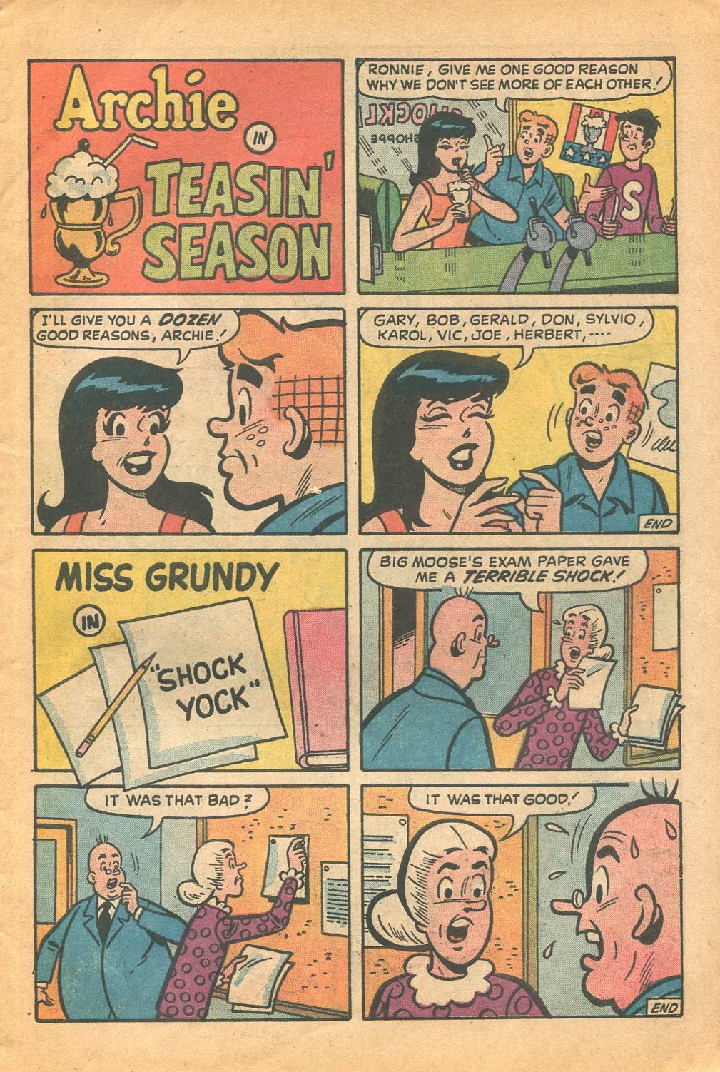 Read online Archie's Joke Book Magazine comic -  Issue #195 - 7