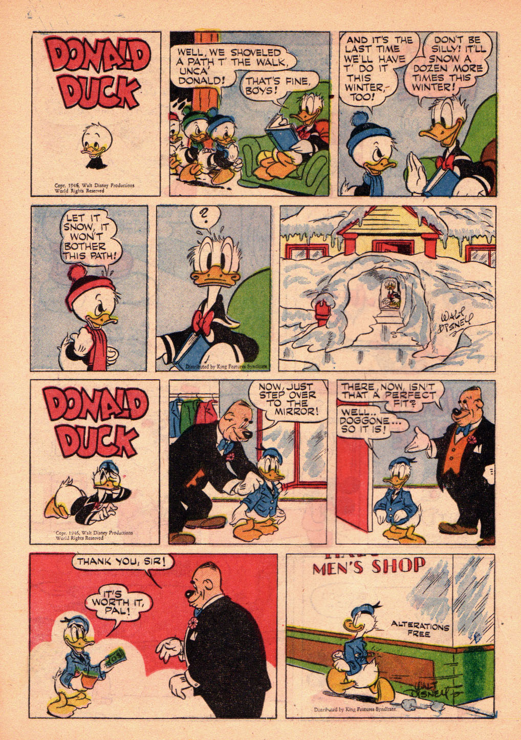 Read online Walt Disney's Comics and Stories comic -  Issue #112 - 32