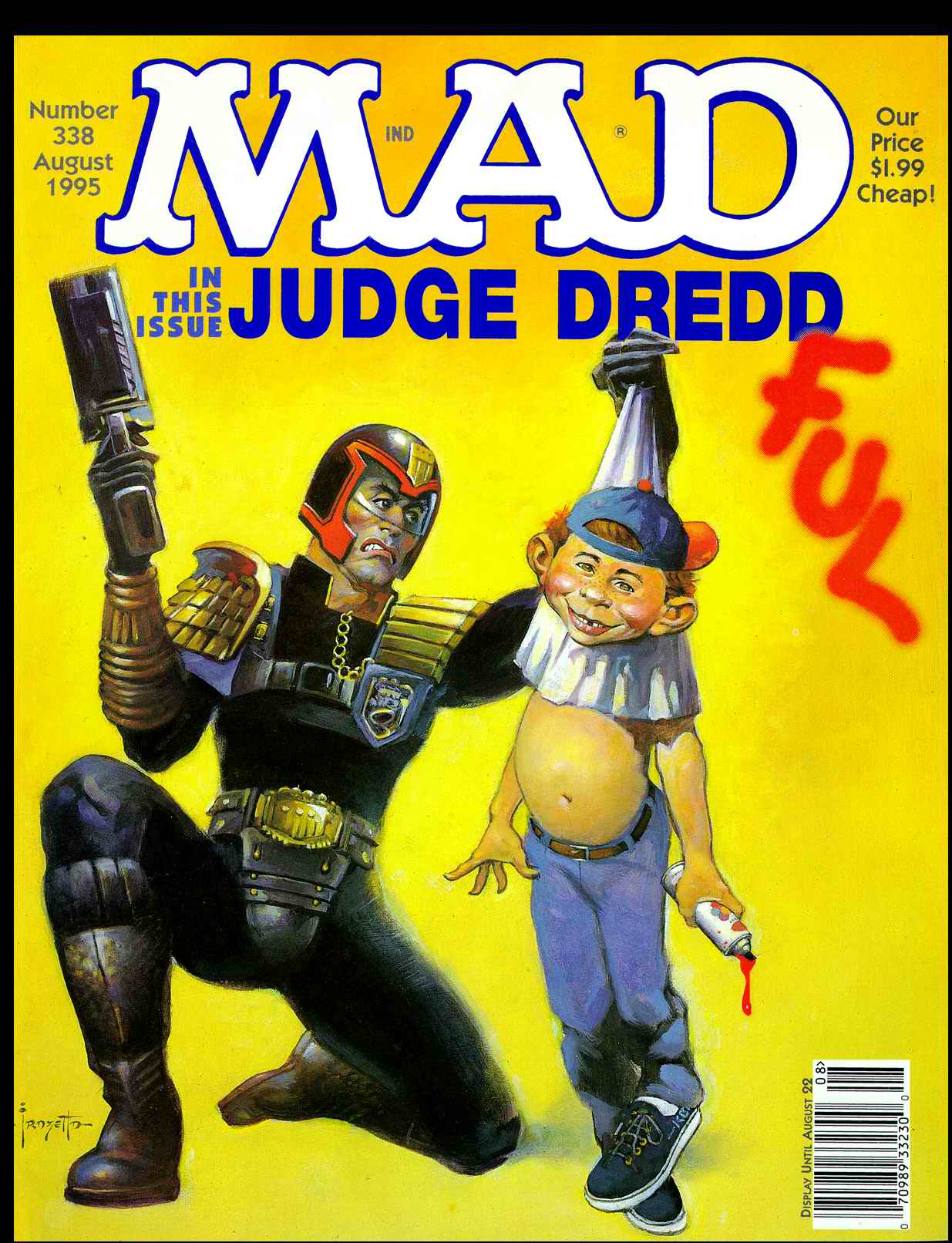 Read online MAD comic -  Issue #338 - 1