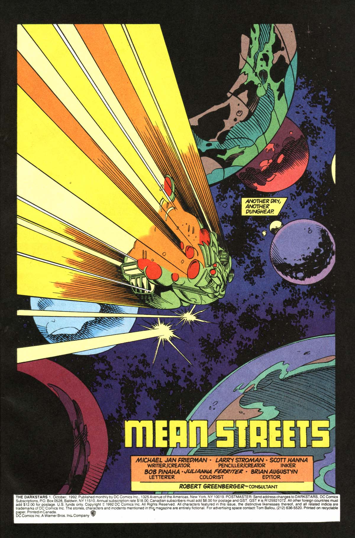 Read online Darkstars comic -  Issue #1 - 2