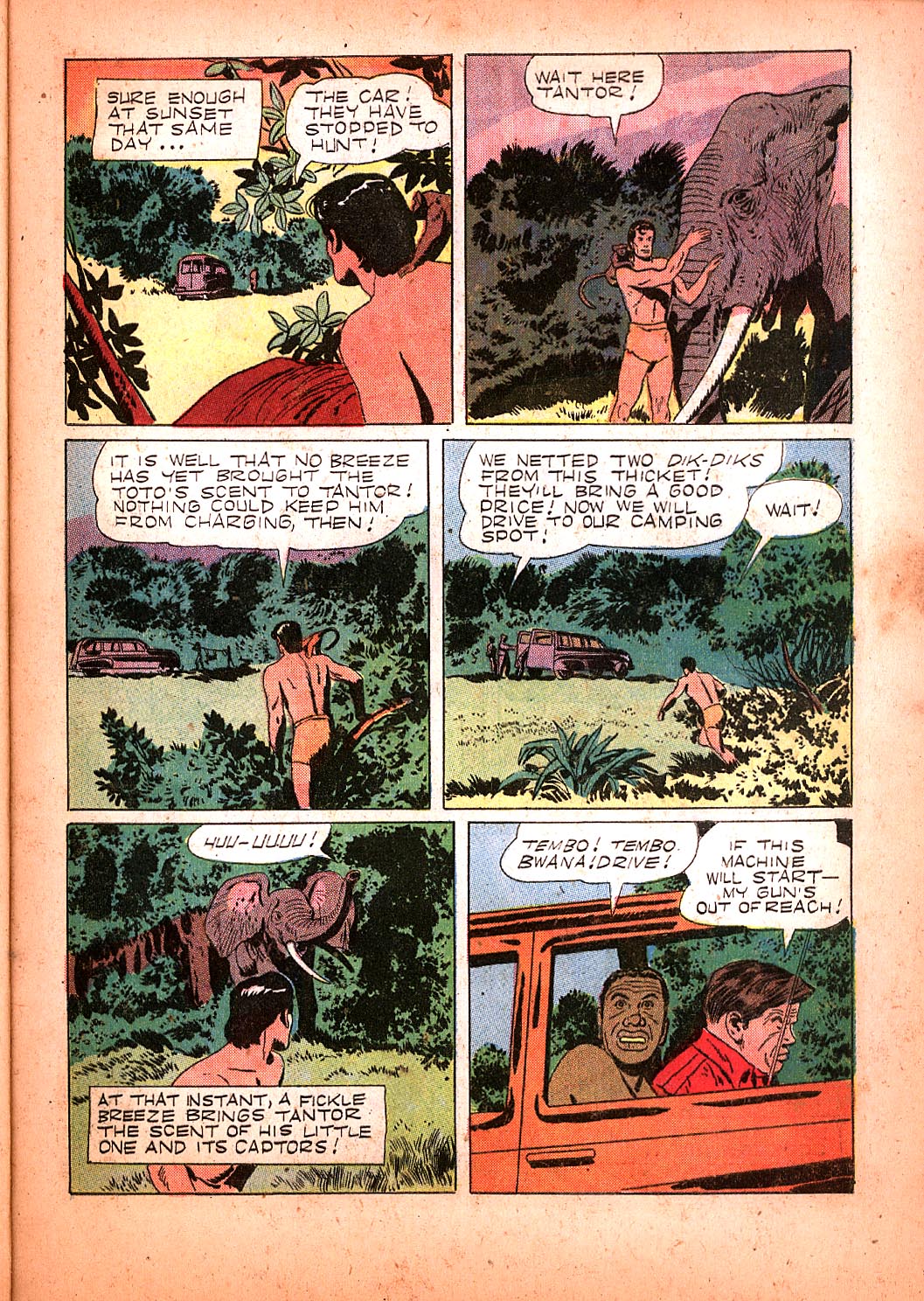 Read online Tarzan (1948) comic -  Issue #69 - 9