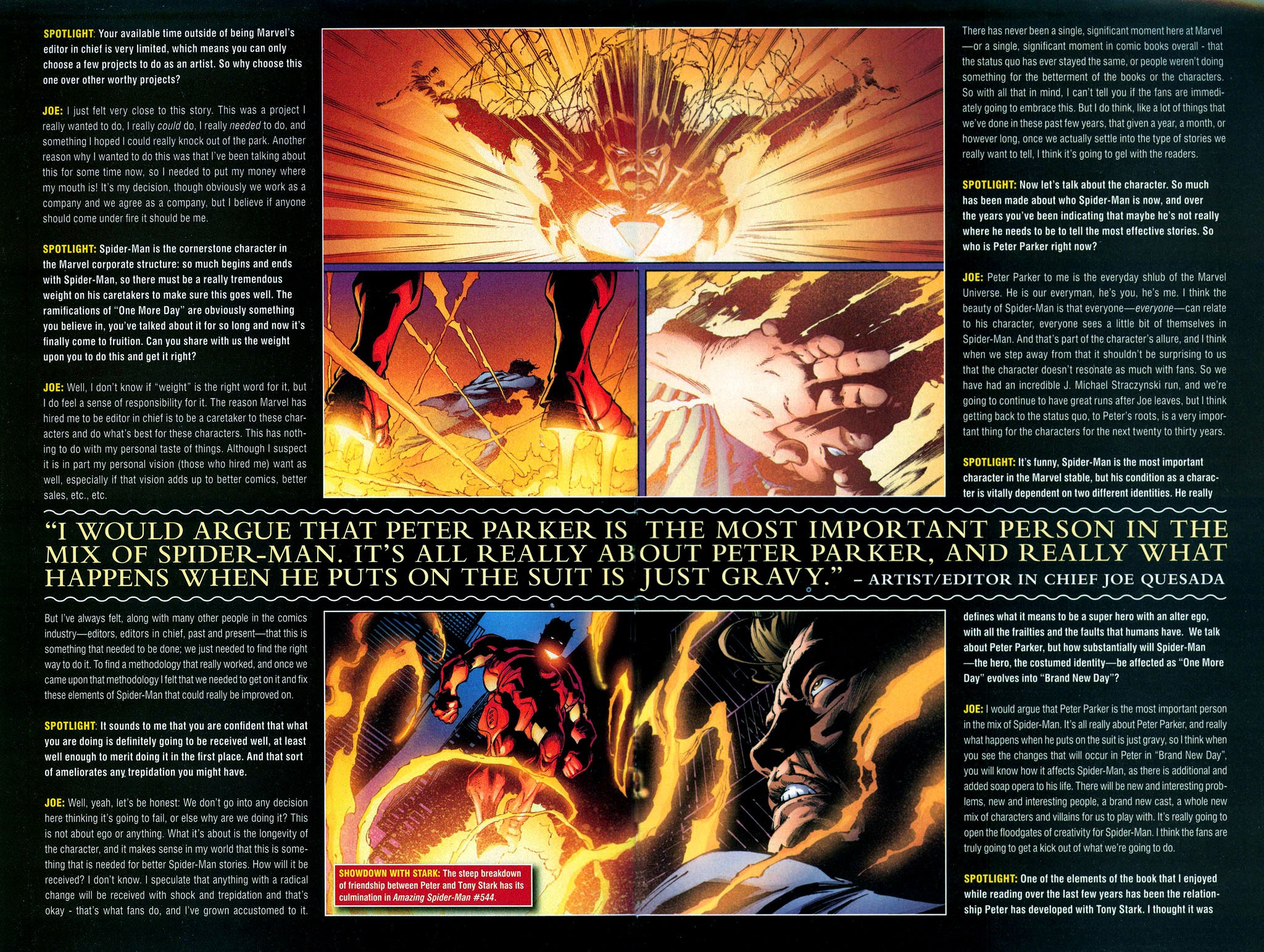 Read online Marvel Spotlight: Spider-Man - One More Day/Brand New Day comic -  Issue # Full - 4