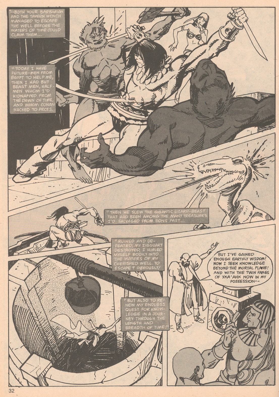 Read online The Savage Sword Of Conan comic -  Issue #65 - 32